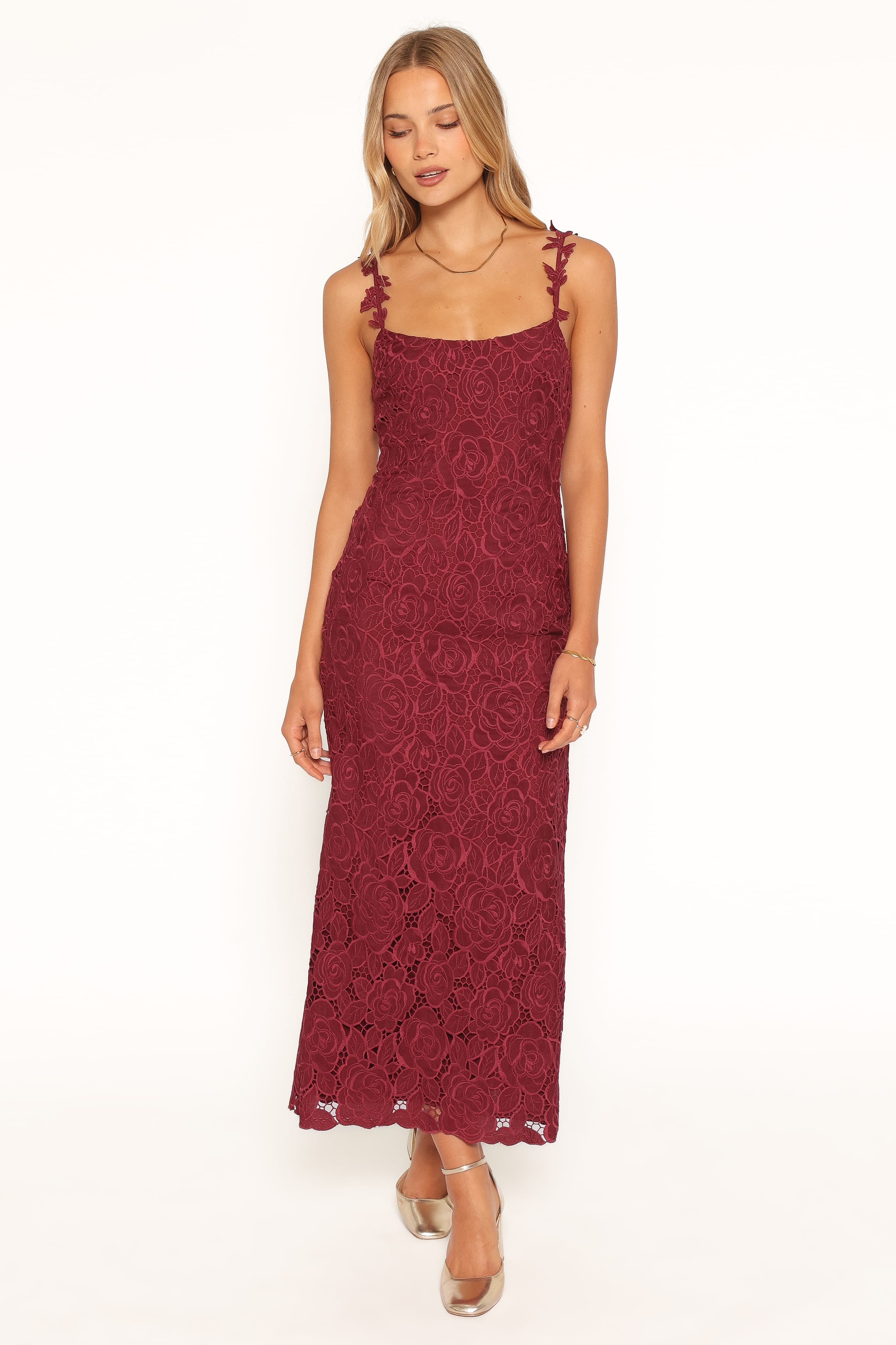 DRESSES Rosana Maxi Dress - Cherry