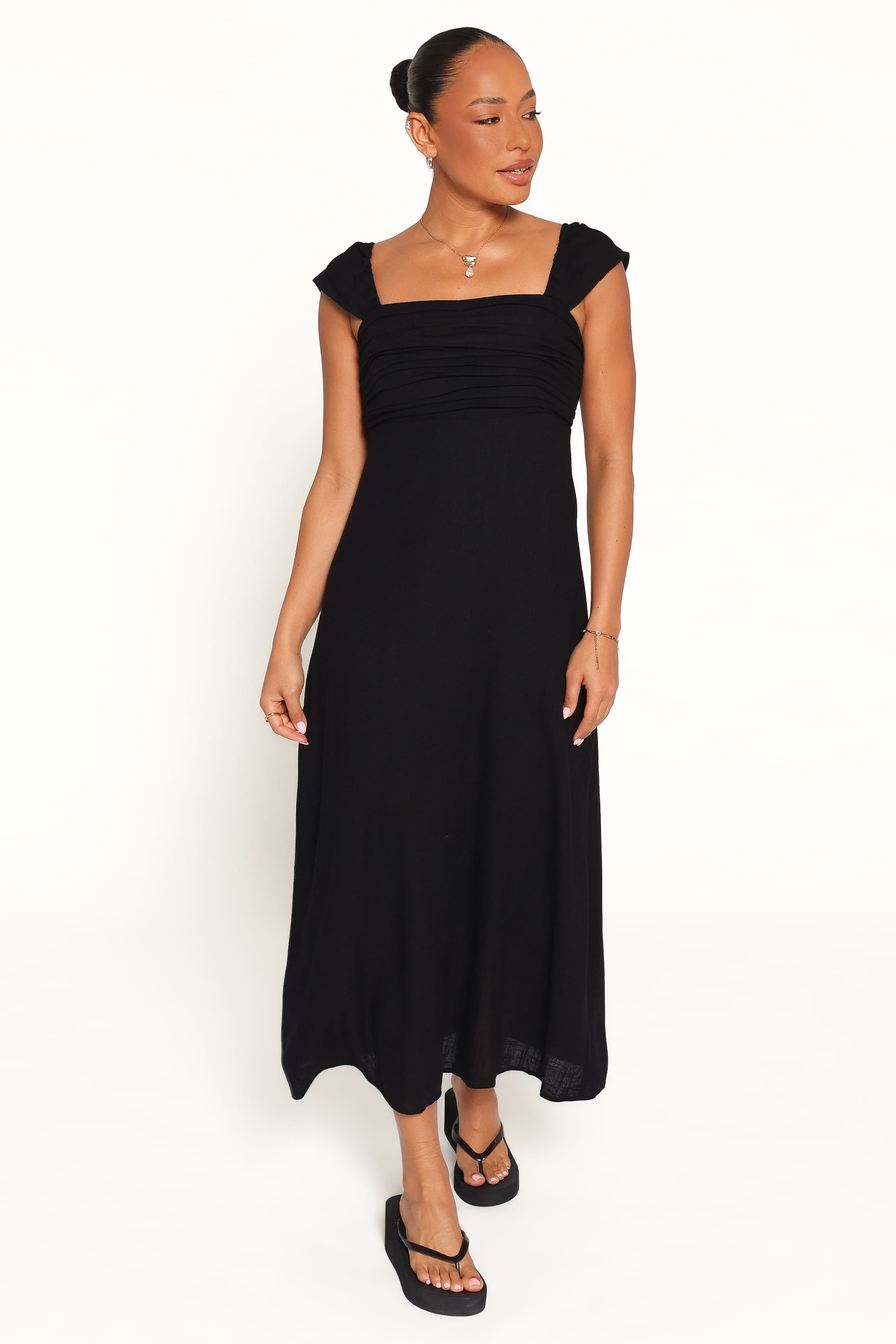 DRESSES Sirene Midi Dress - Black