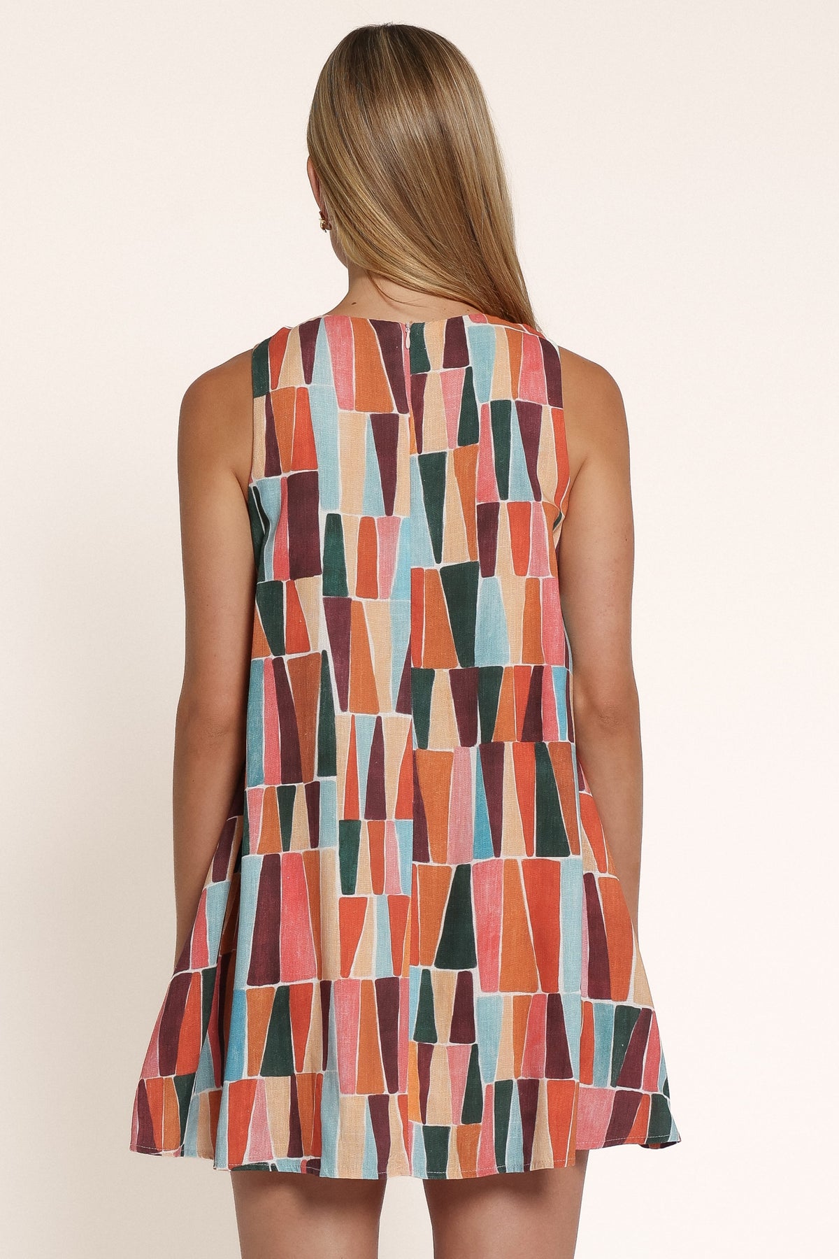 DRESSES Solestine Mini Dress - Multi Mosaic Print