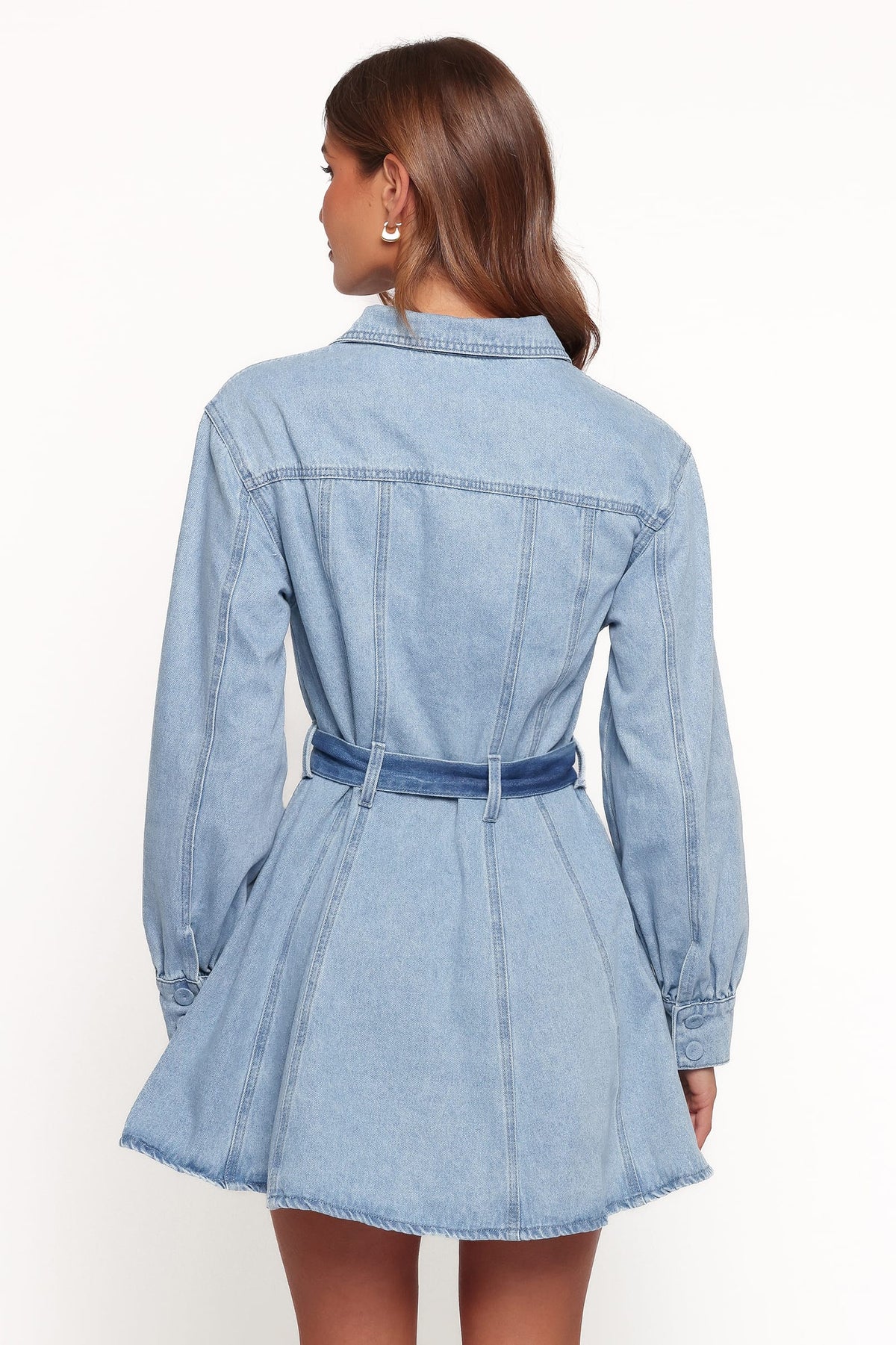 DRESSES Tuscan Mini Dress - Blue Denim