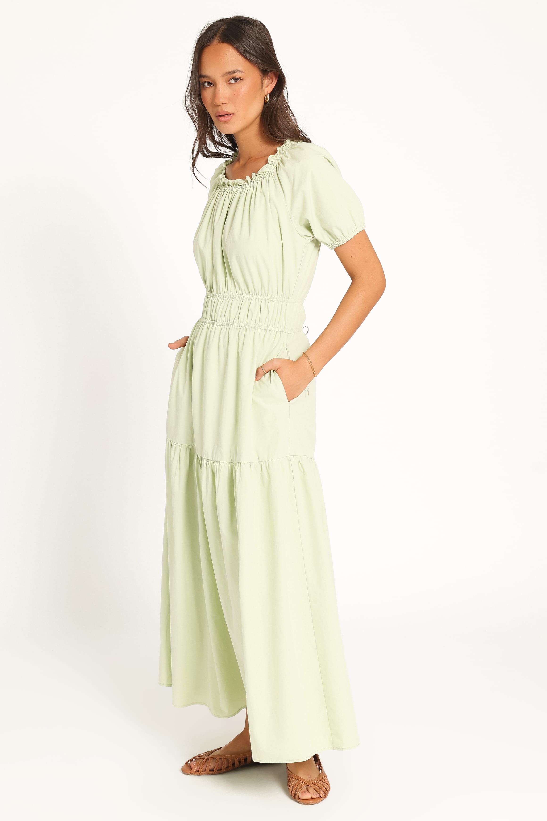 DRESSES Zarline Maxi Dress - Sage Green