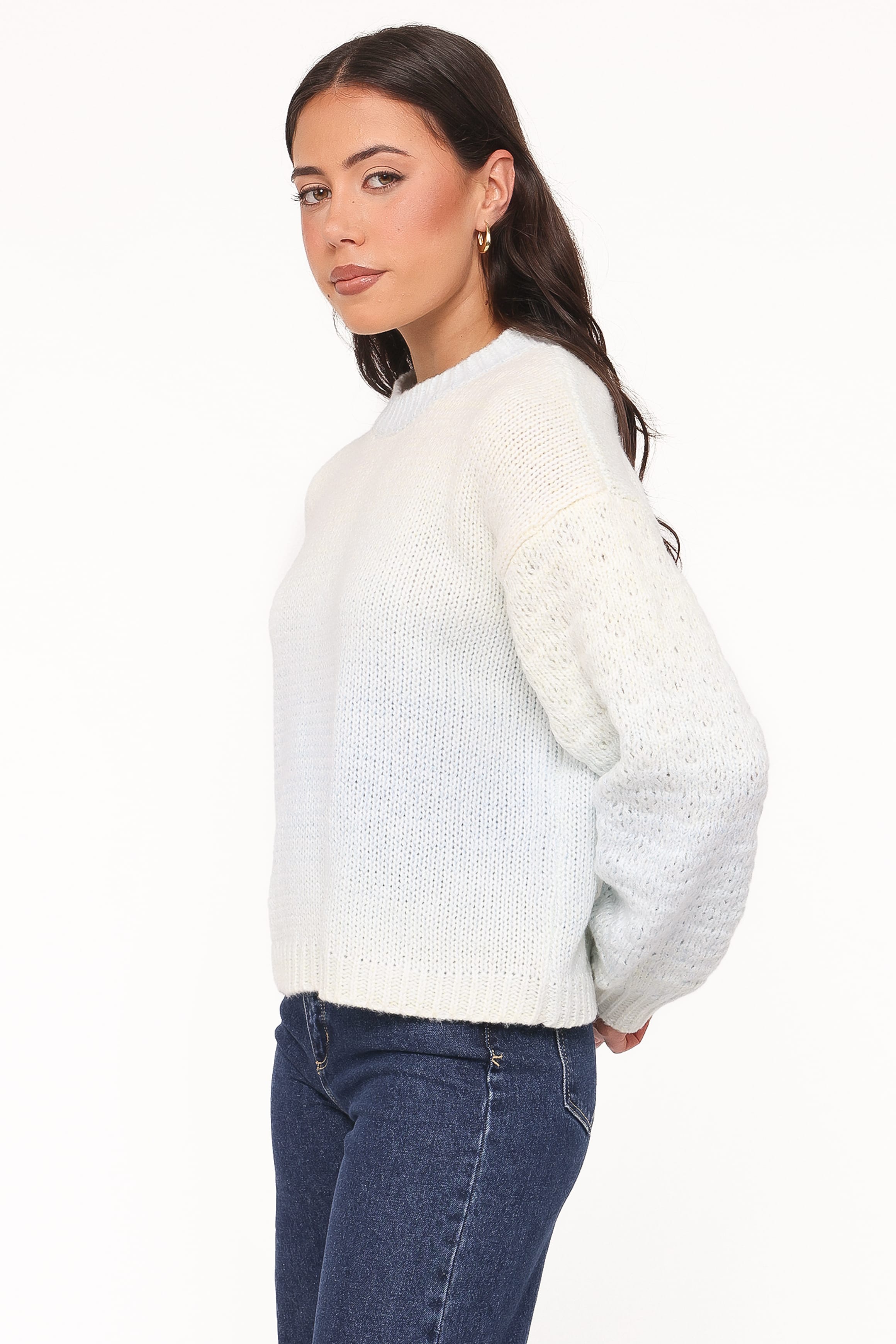 KNITWEAR Arwen Ombre Sweater - Blue Multi