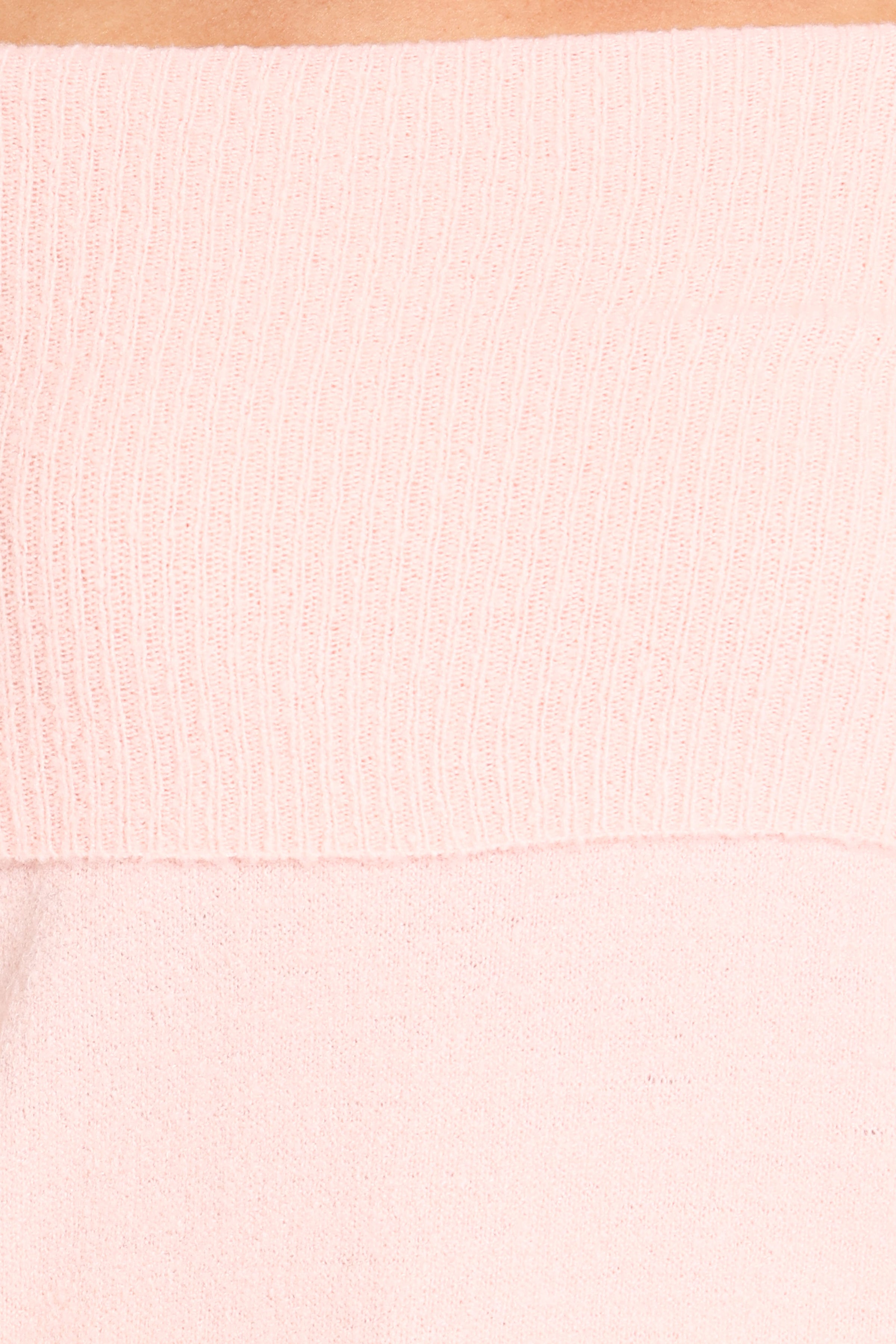 KNITWEAR Sylvia Off Shoulder Sweater - Fairy Floss Pink