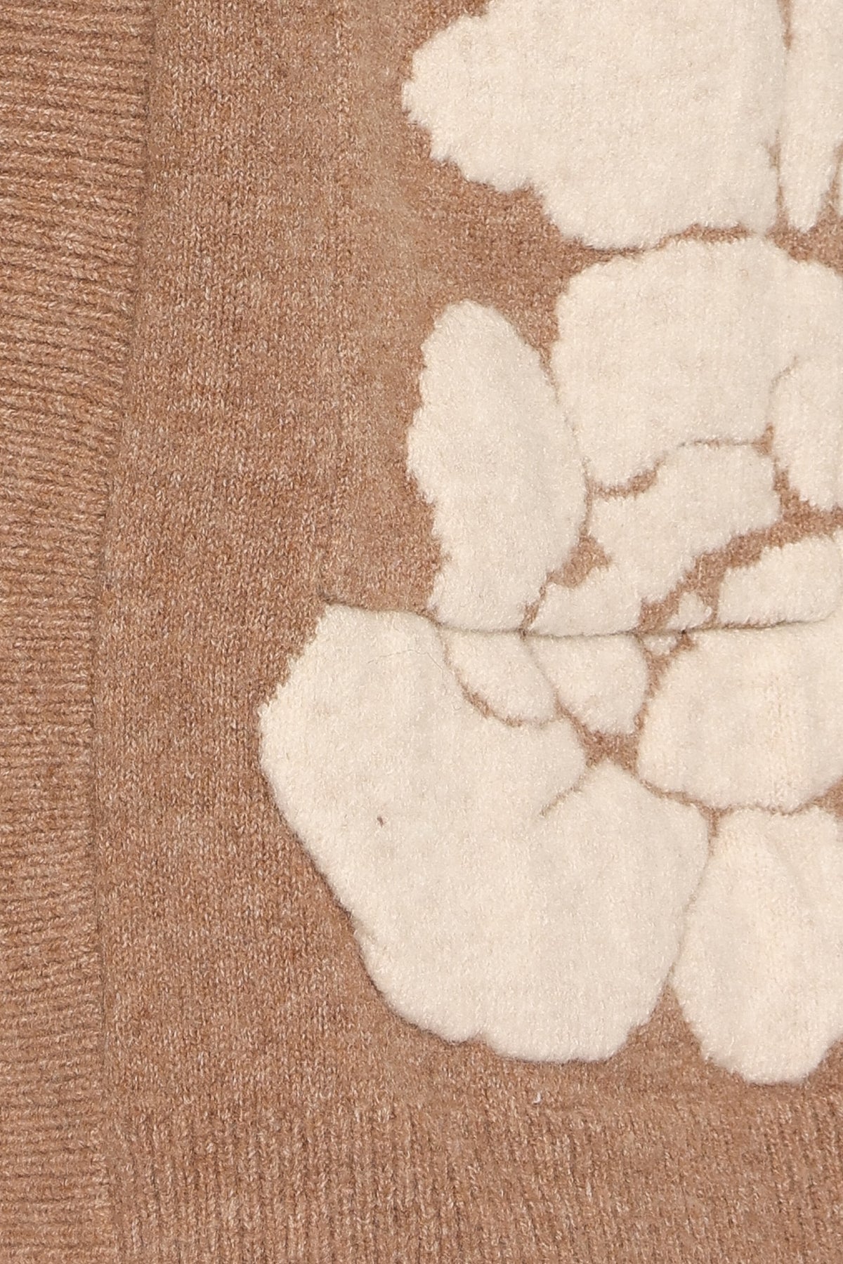 KNITWEAR Wendy Open Cardigan - Beige Floral
