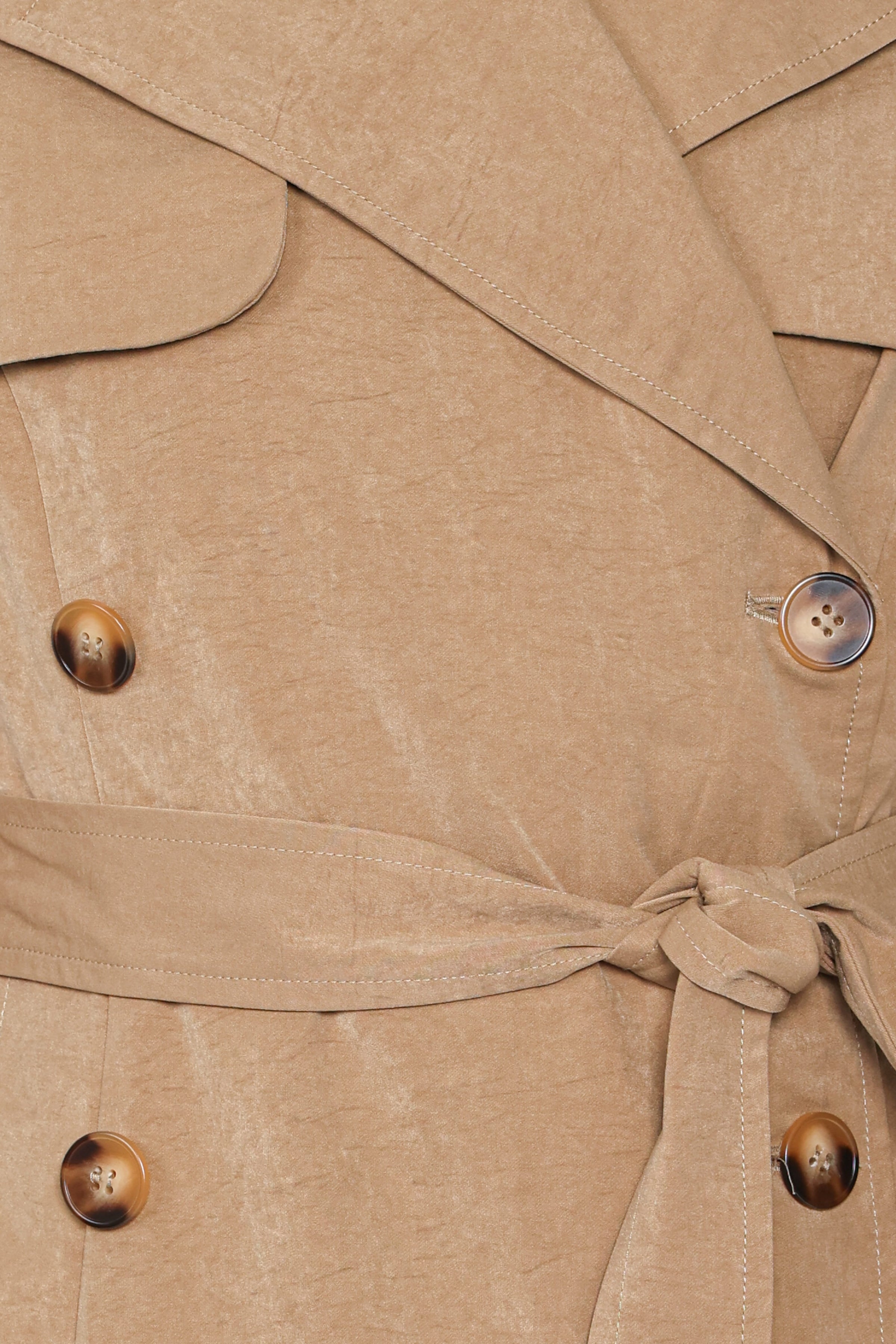 OUTERWEAR Hilda Structured Trench - Khaki