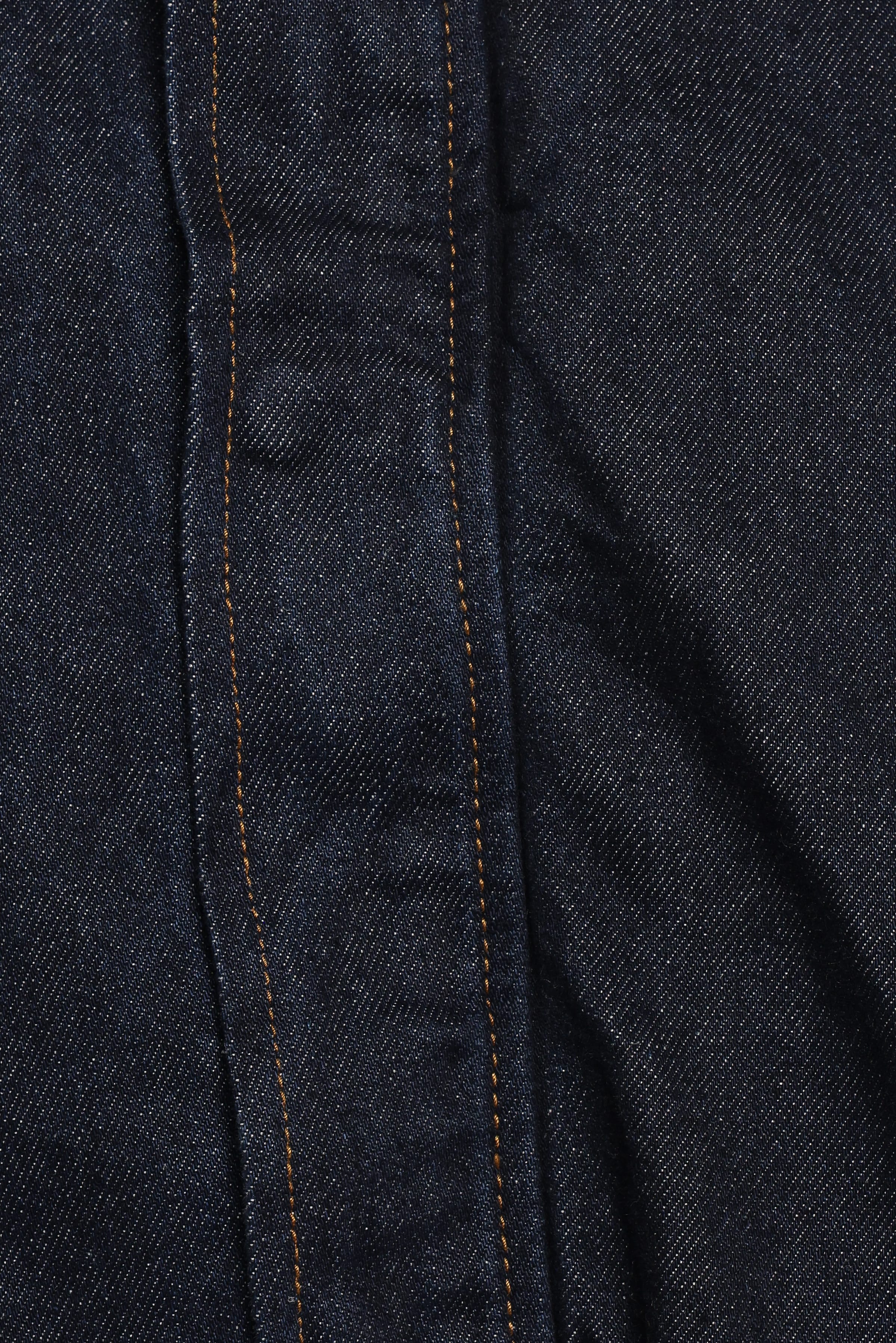 OUTERWEAR Janet Bomber Jacket - Dark Denim Wash