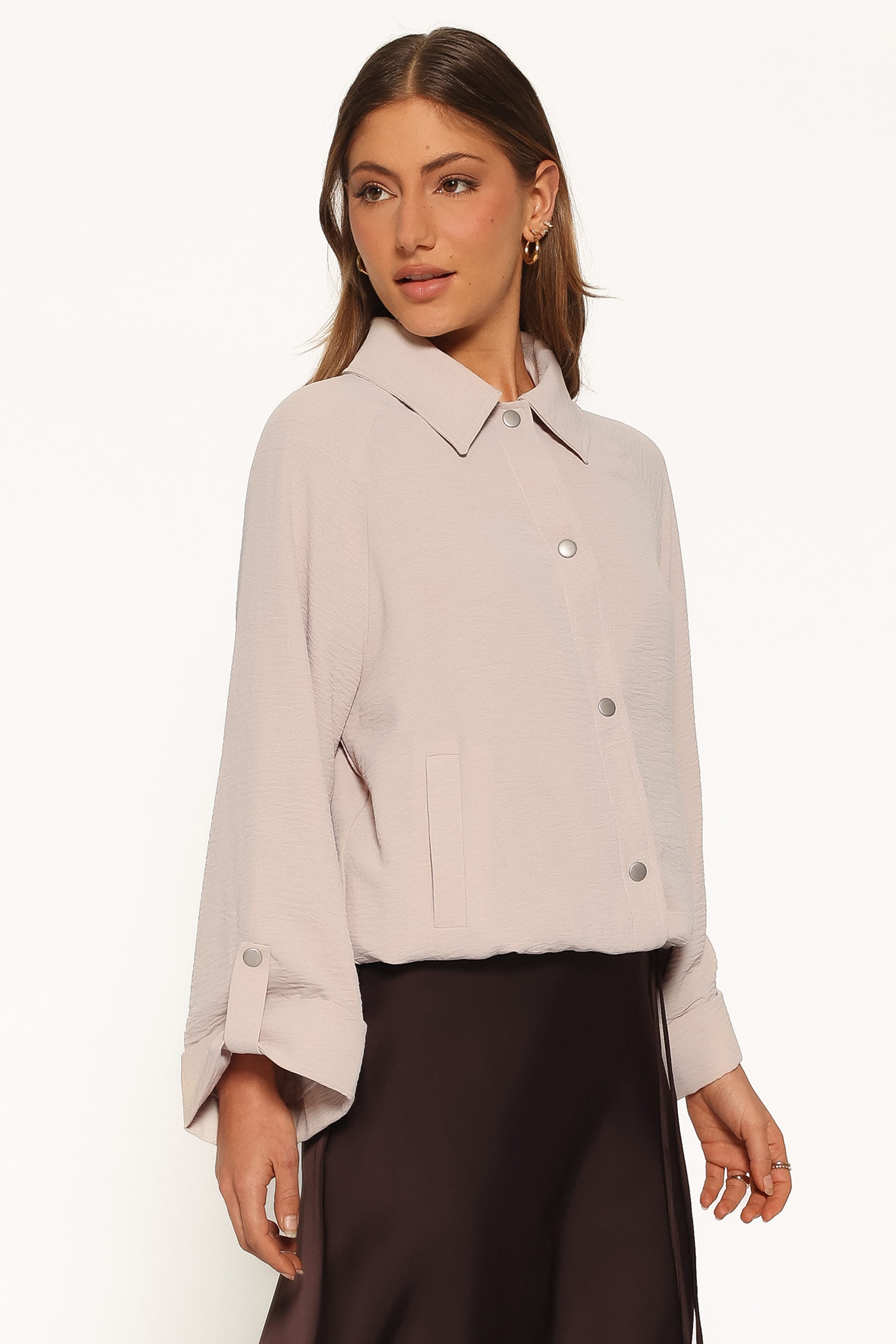OUTERWEAR Jordana Lighweight Jacket - Beige