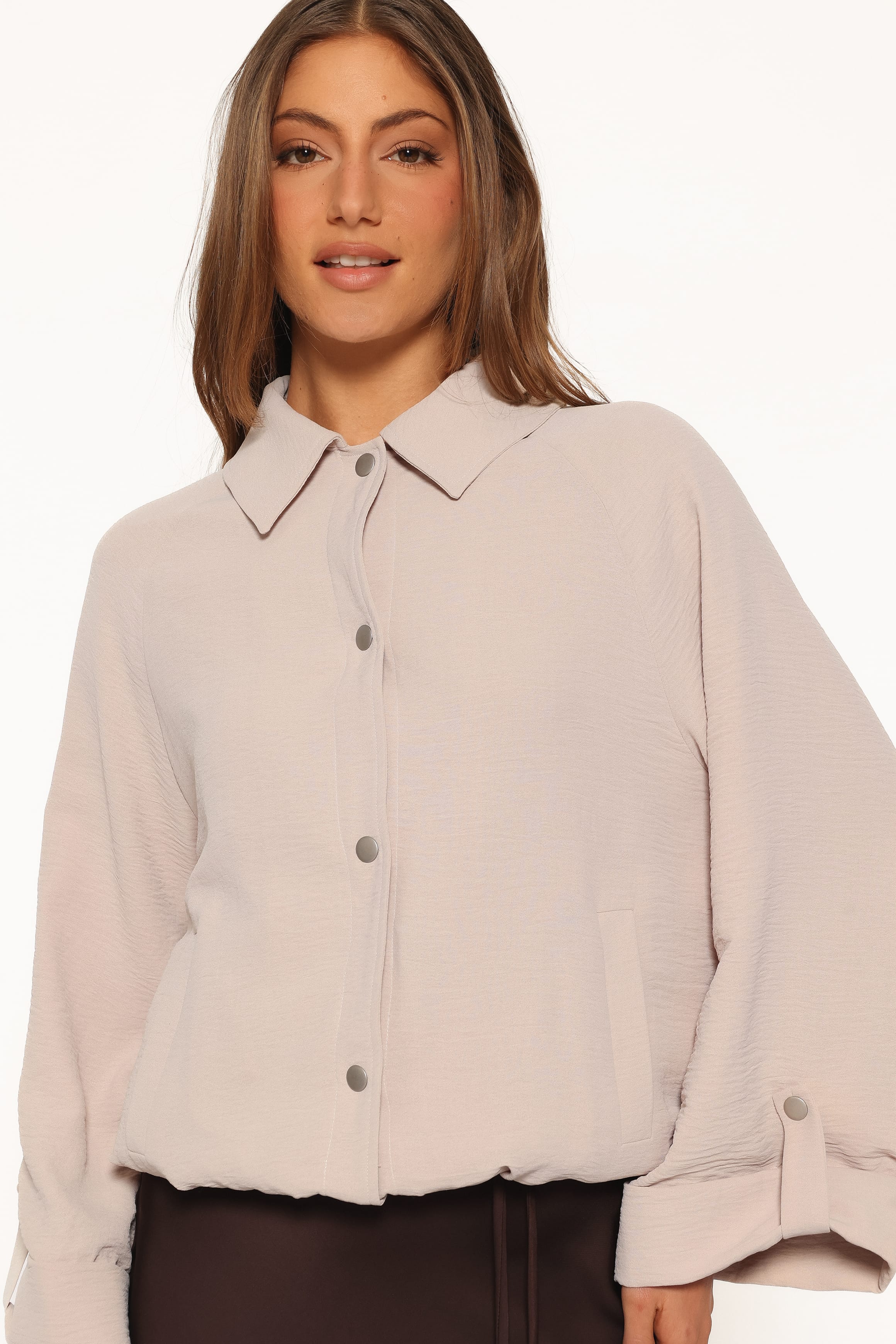 OUTERWEAR Jordana Lighweight Jacket - Beige