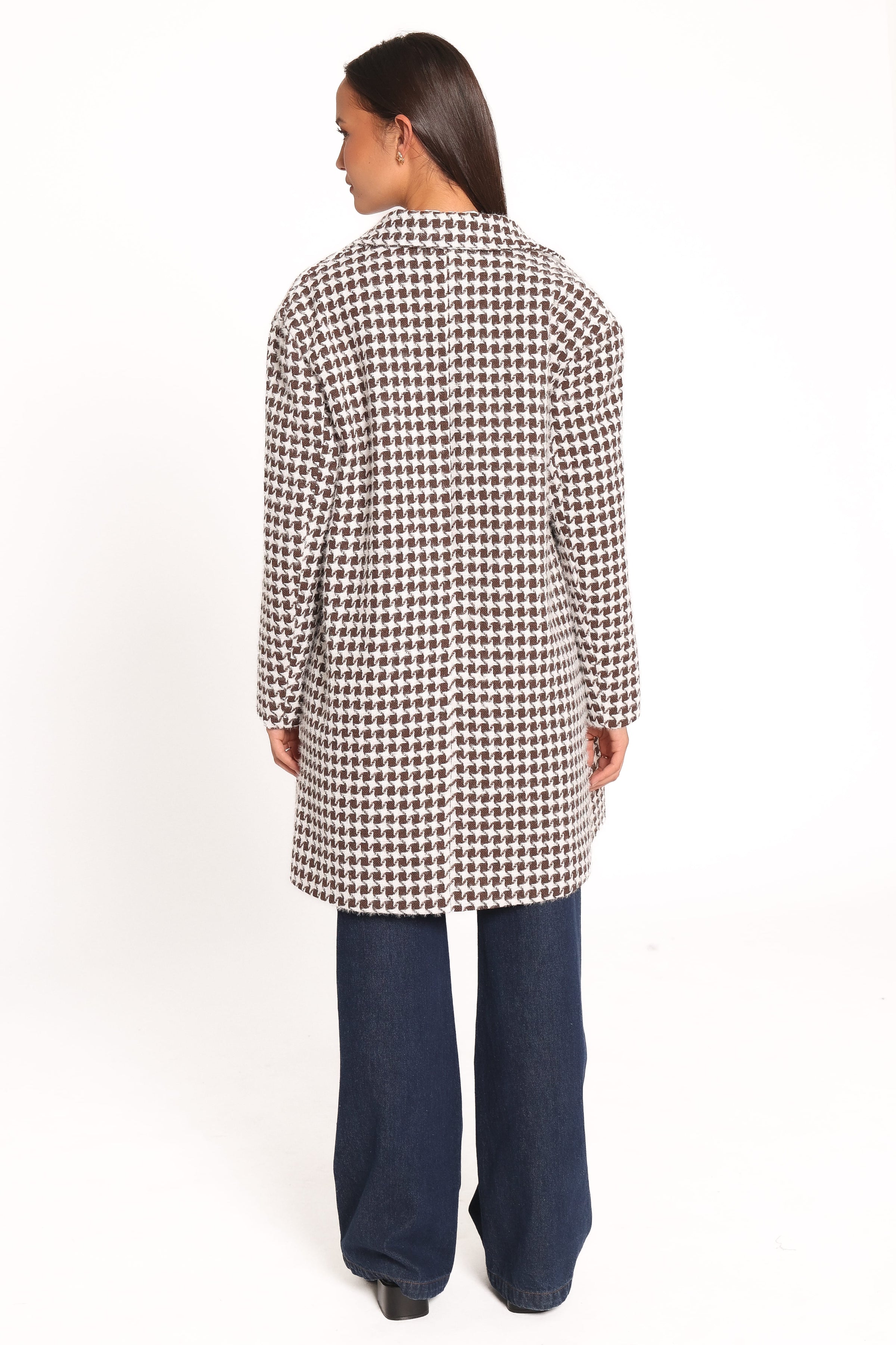 OUTERWEAR Rylie Car Coat - Brown Plaid