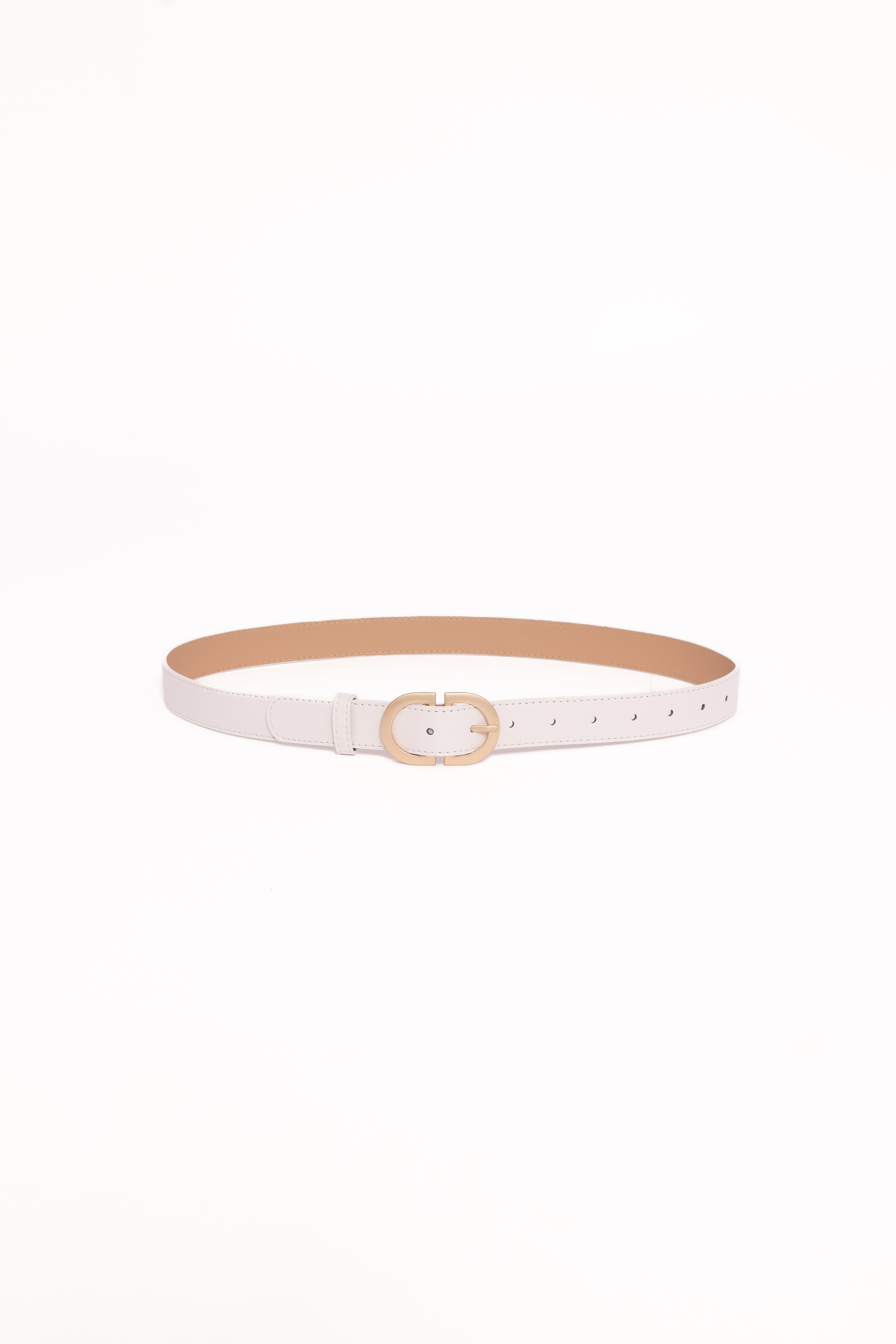 ACCESSORIES Abbott Belt - White