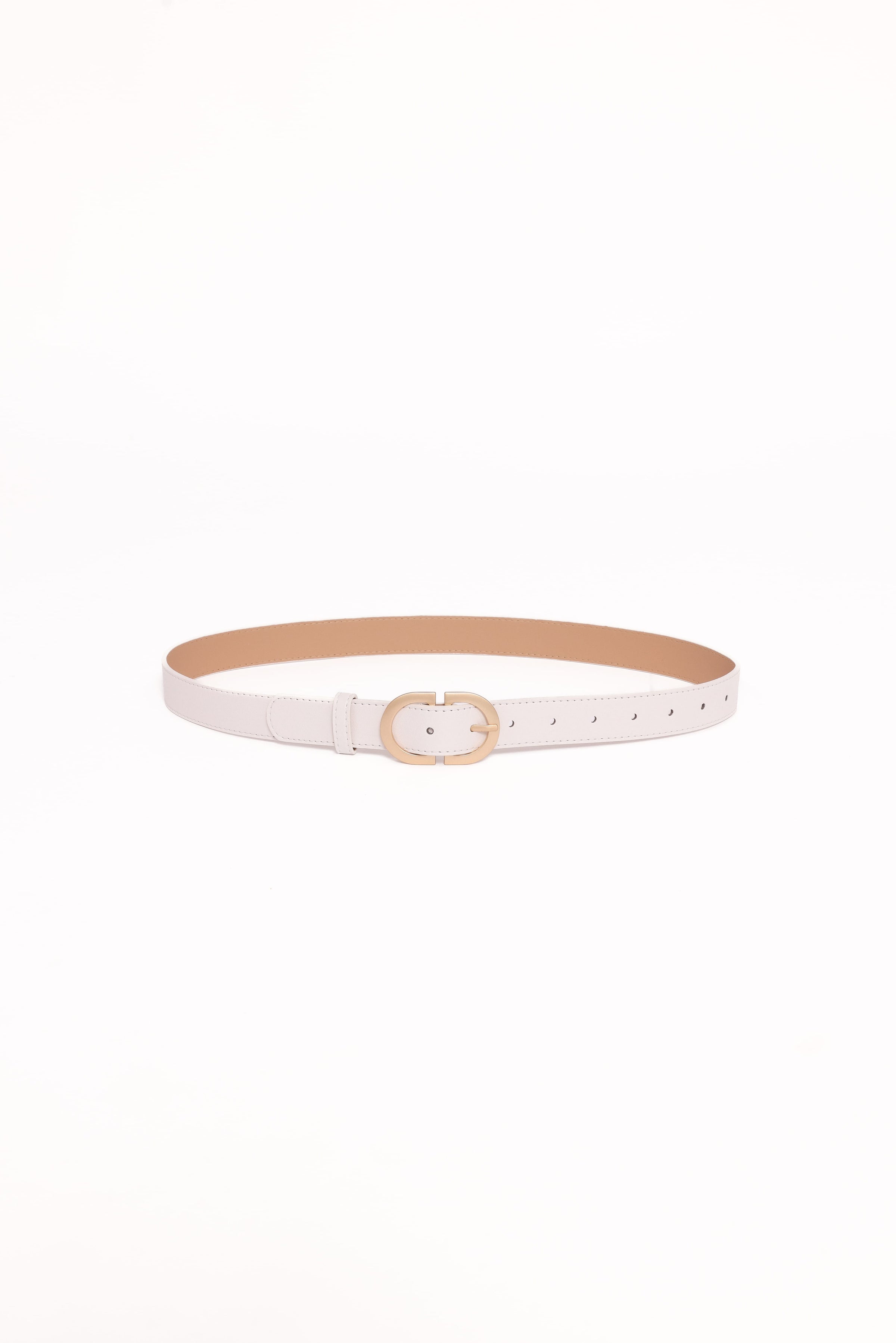 ACCESSORIES Abbott Belt - White