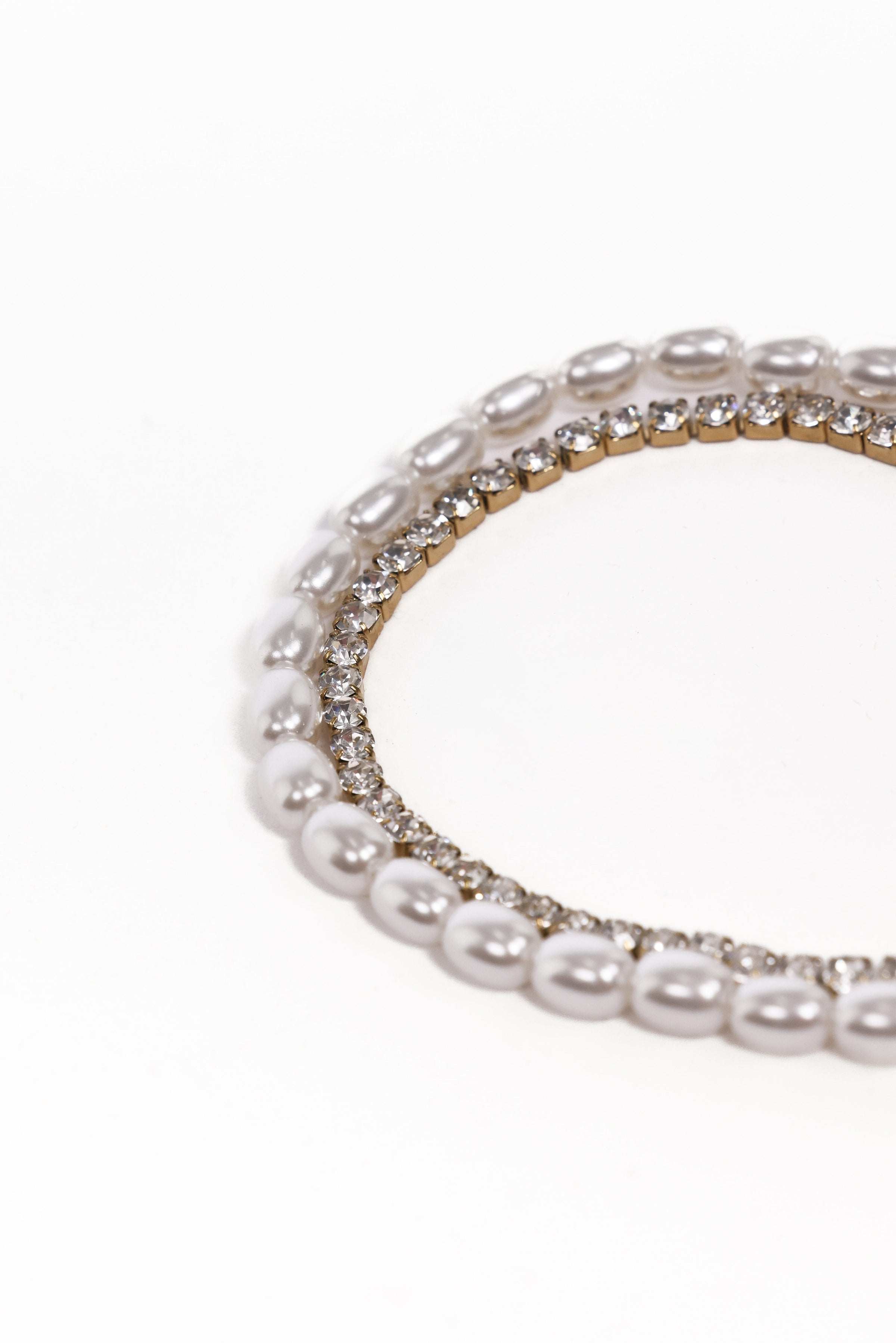 ACCESSORIES Aisha Pearl Bracelet - Gold