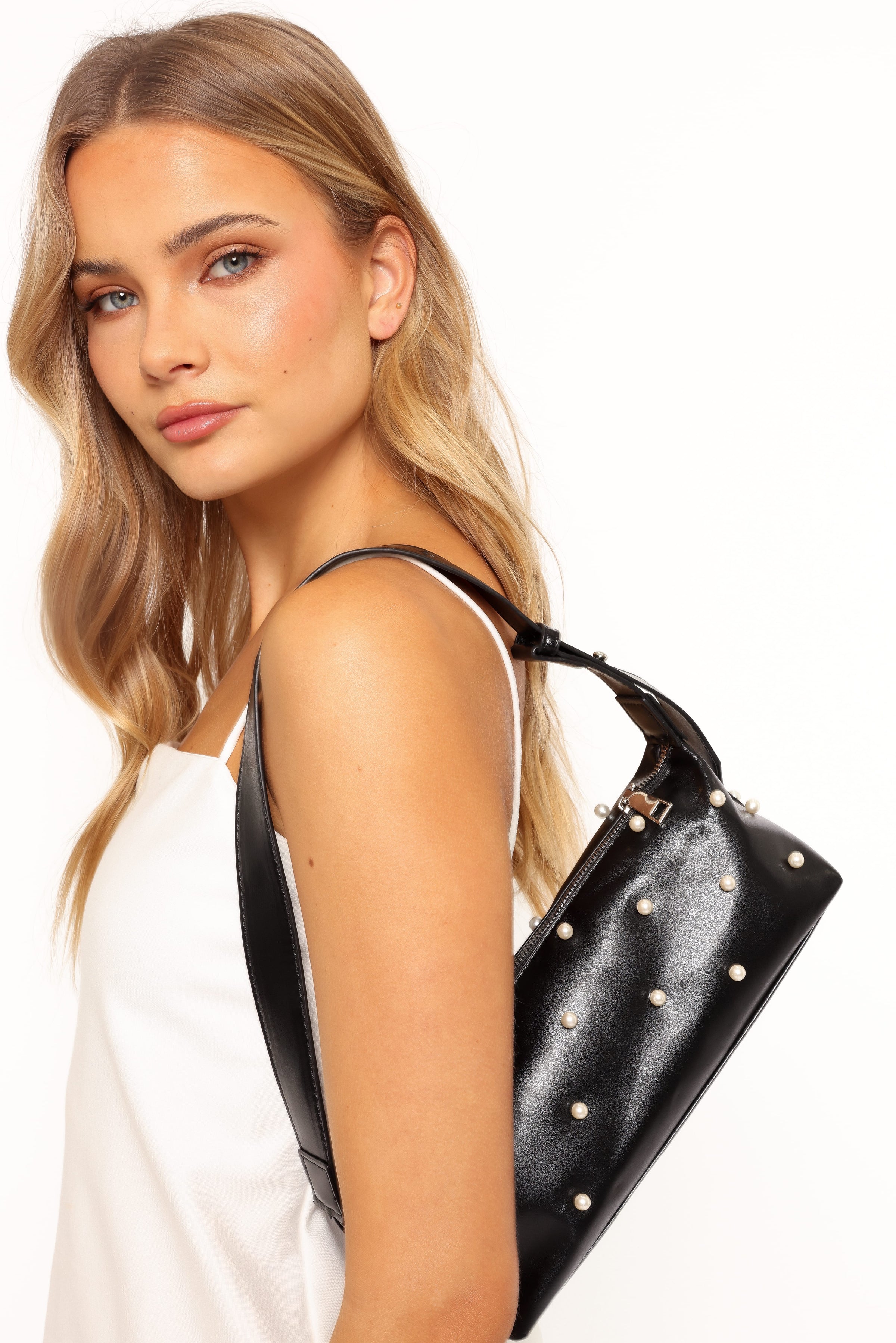 ACCESSORIES Alexia Pearl Bag - Black