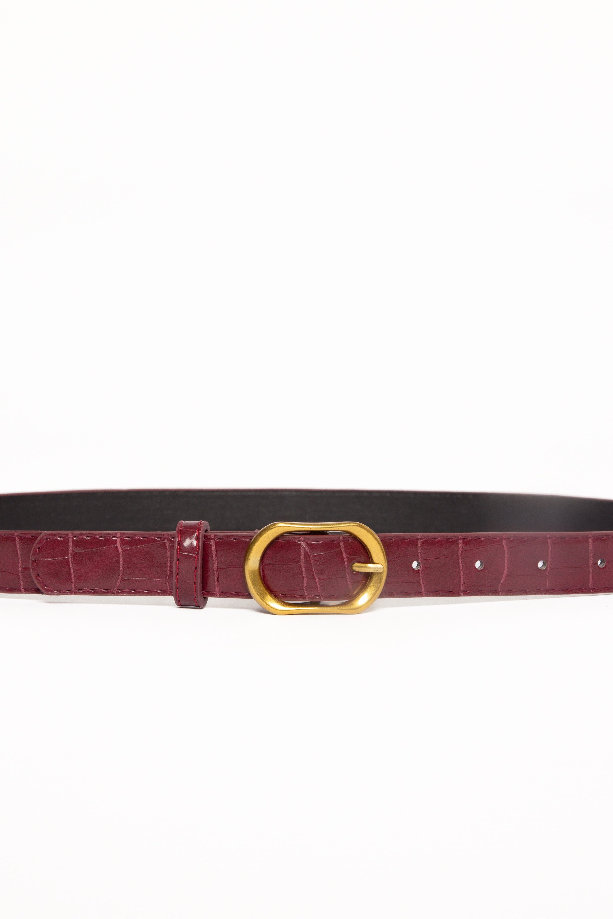 ACCESSORIES Althea Belt - Cherry