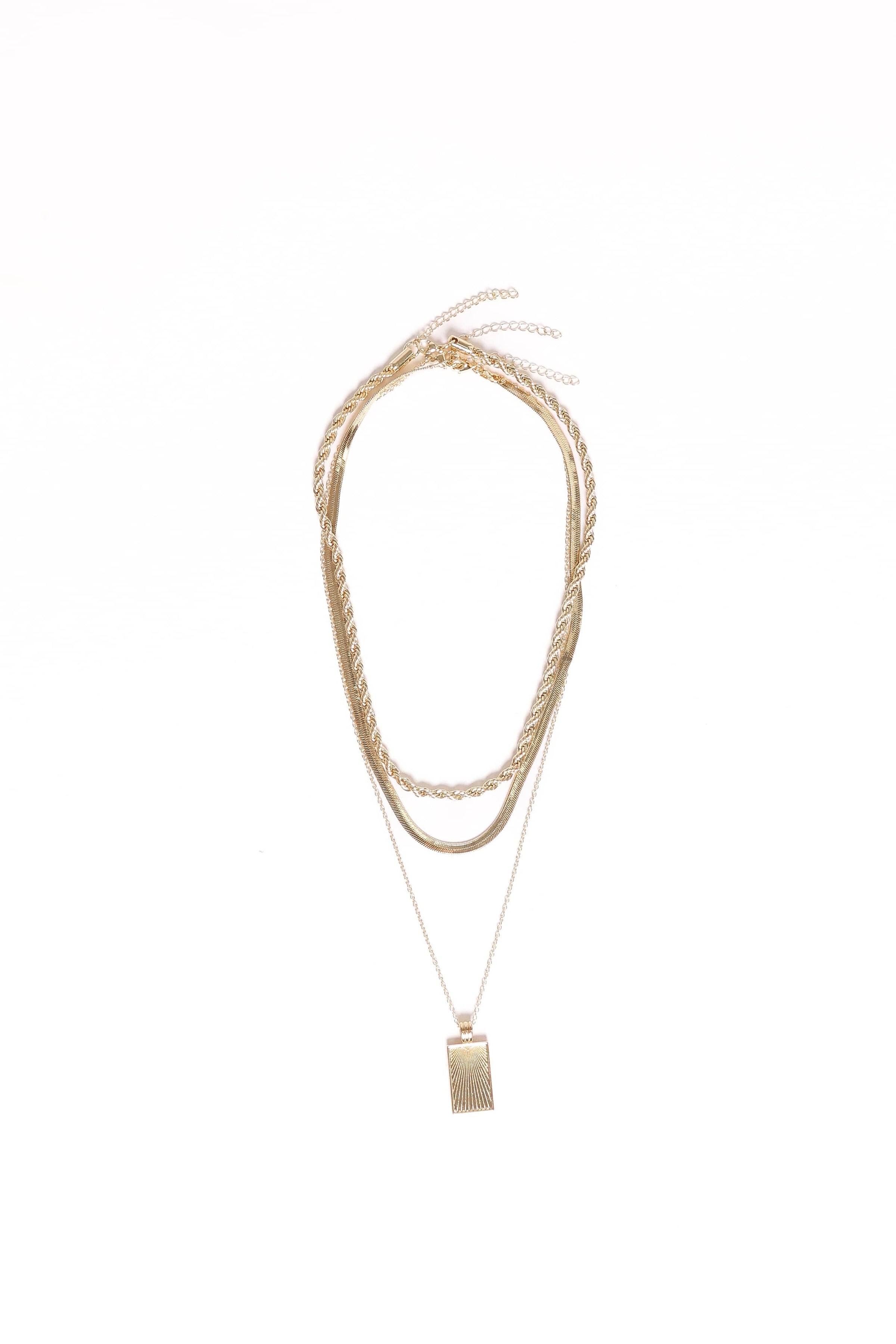 ACCESSORIES Amber Necklace - Gold