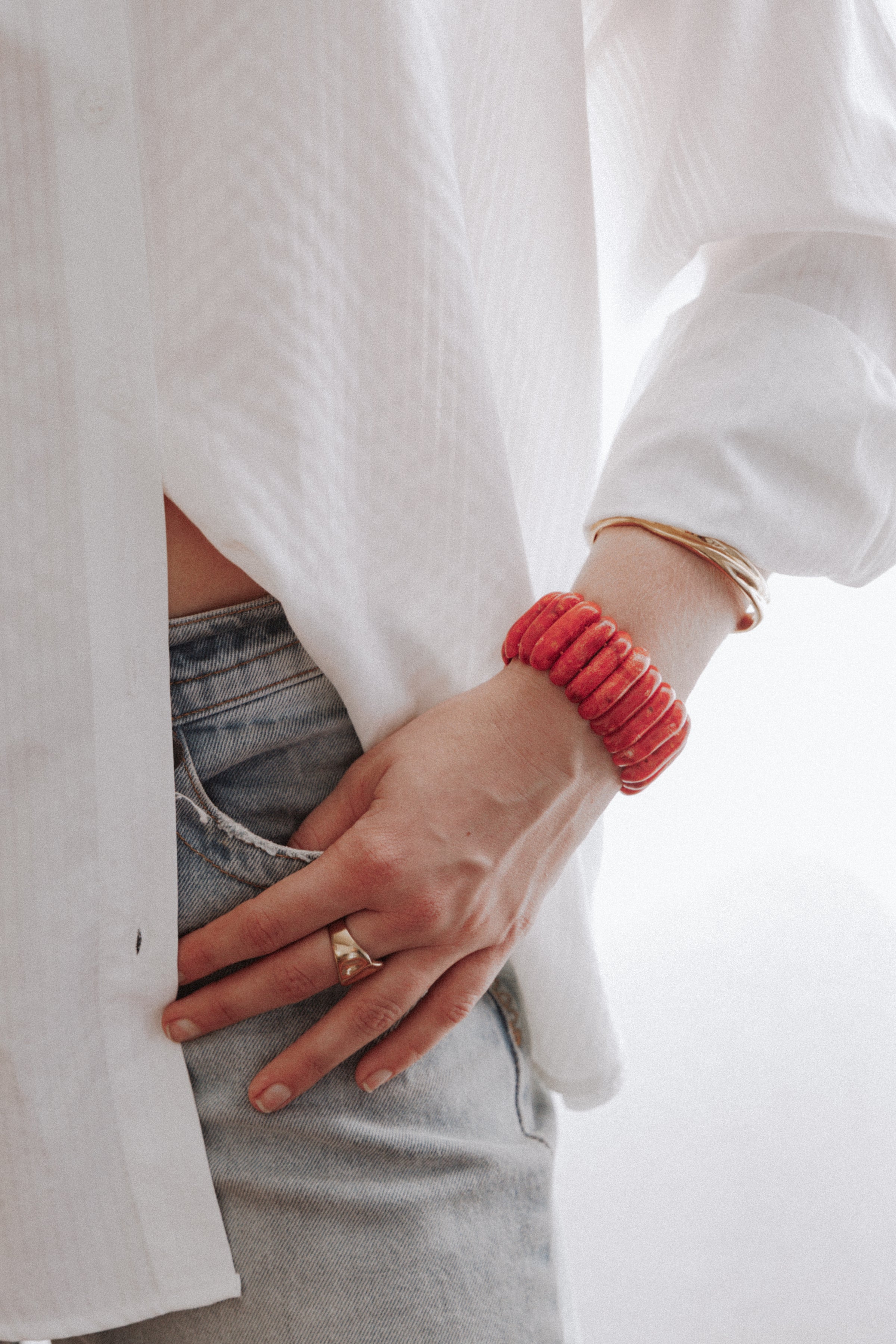 ACCESSORIES Anya Bracelet - Red
