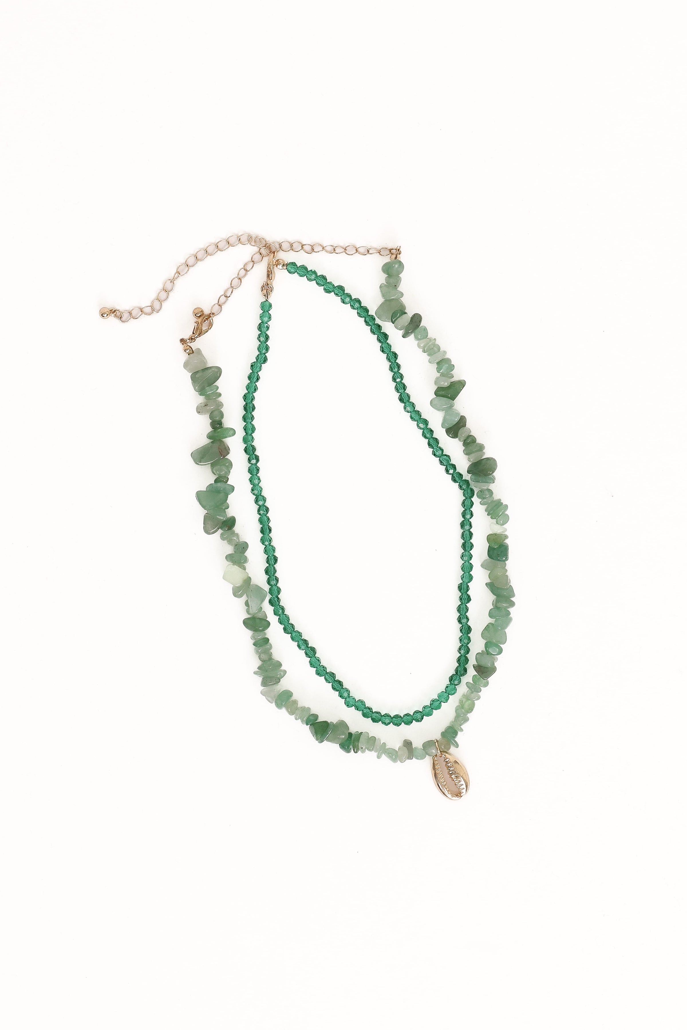 ACCESSORIES Aquaria Necklace Set - Green