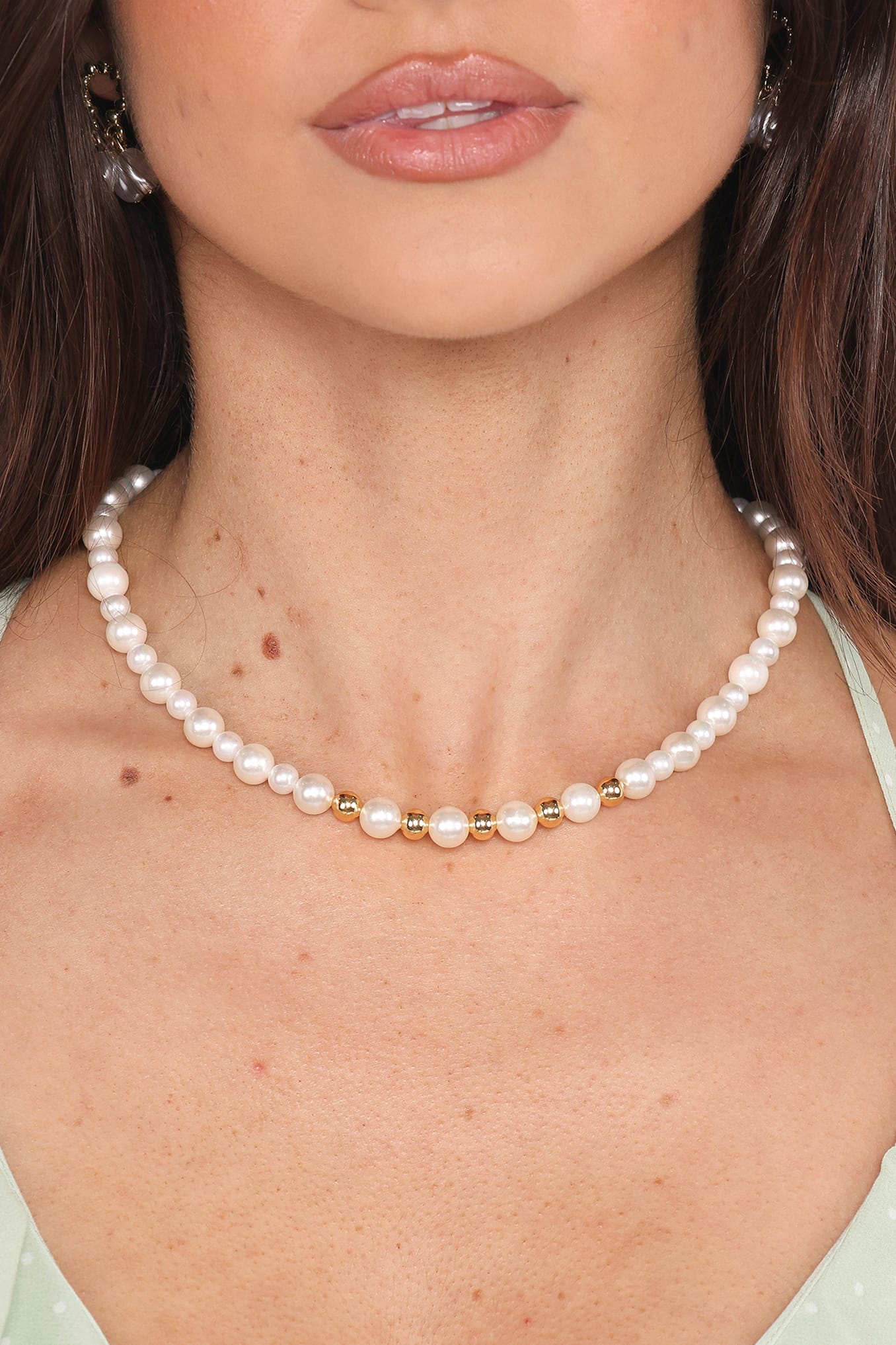 ACCESSORIES Arden Necklace - Pearl