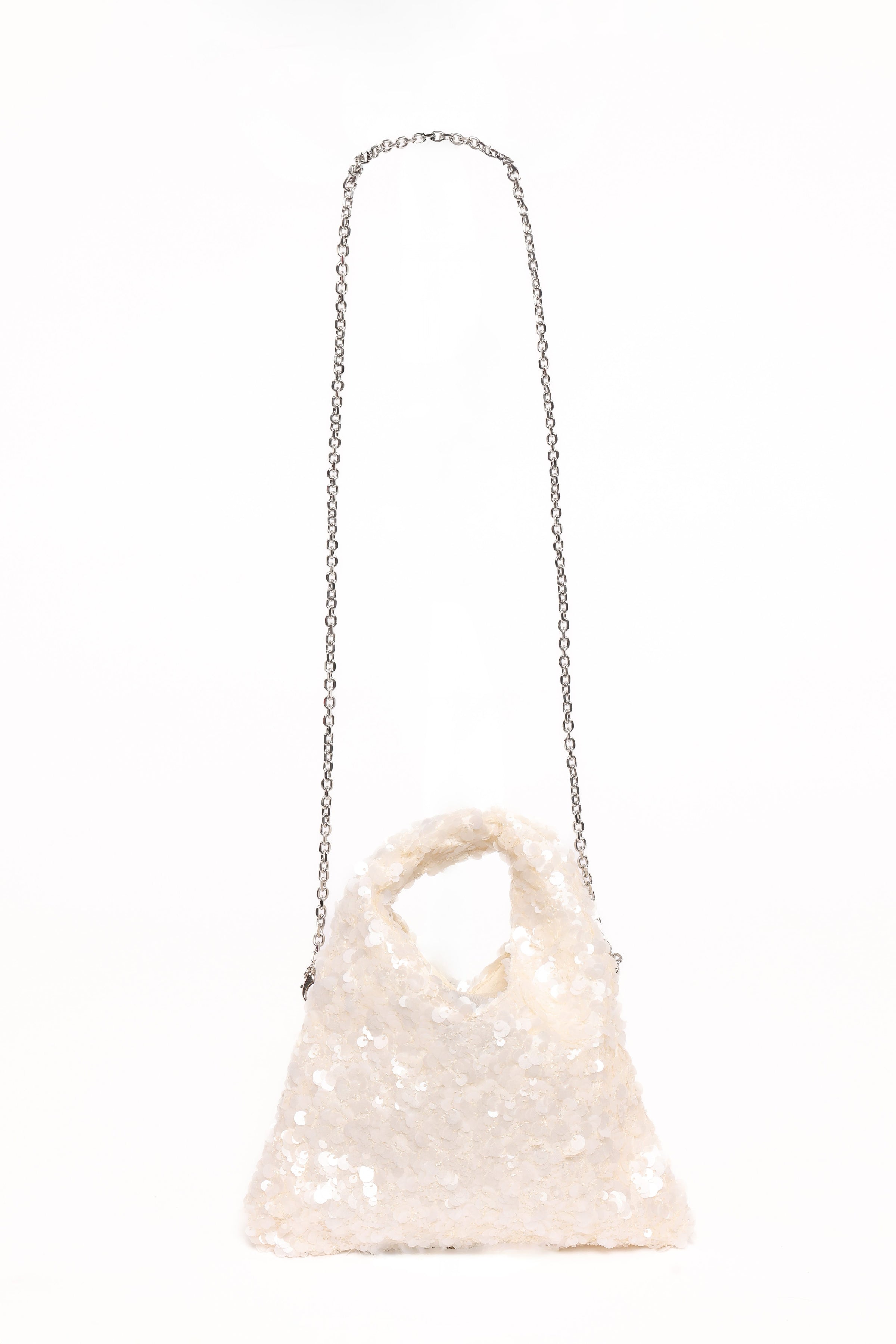 ACCESSORIES Ashlyn Sequin Bag - Champagne