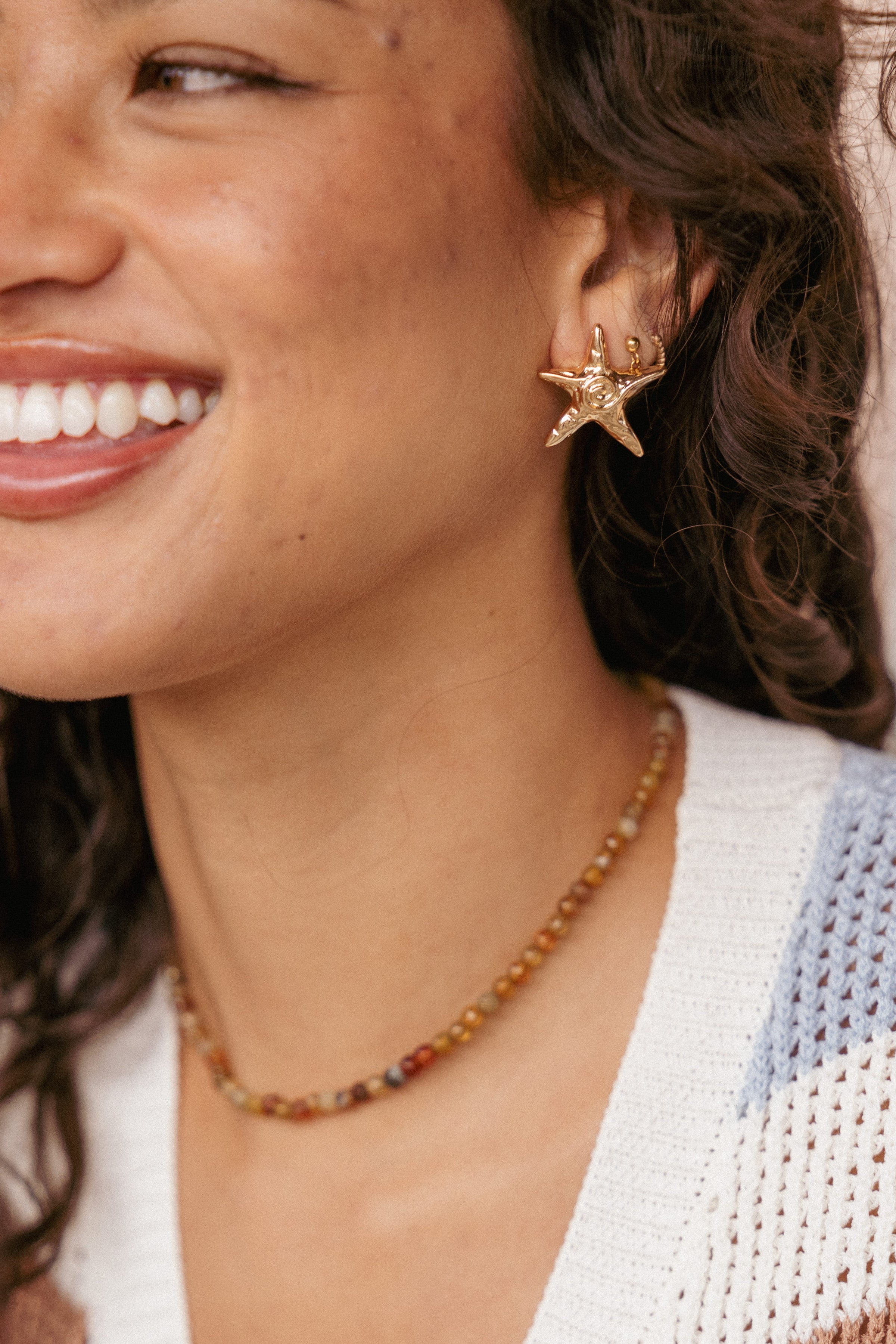 ACCESSORIES Bliss Starfish Earrings - Gold