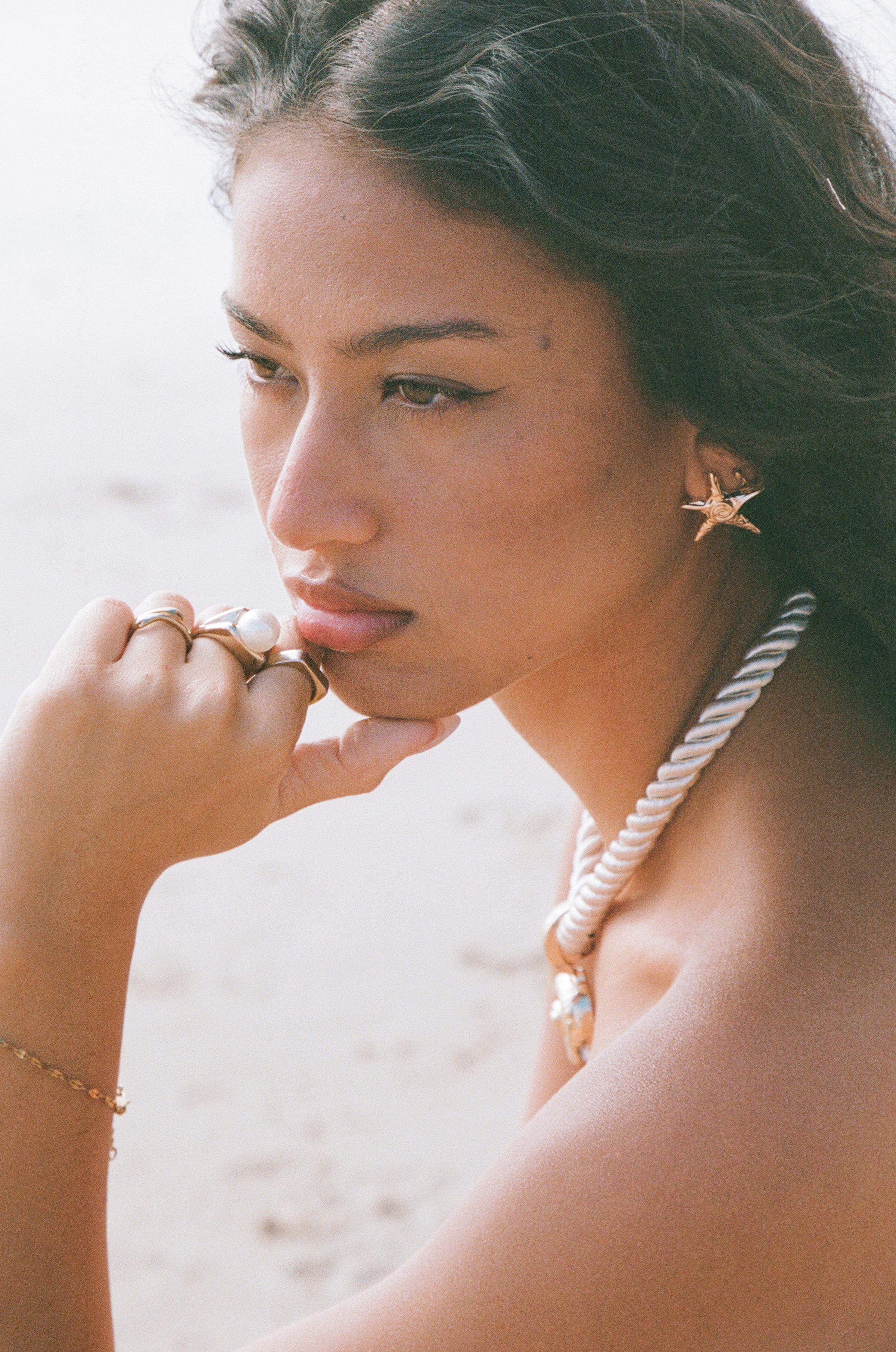 ACCESSORIES Bliss Starfish Earrings - Gold