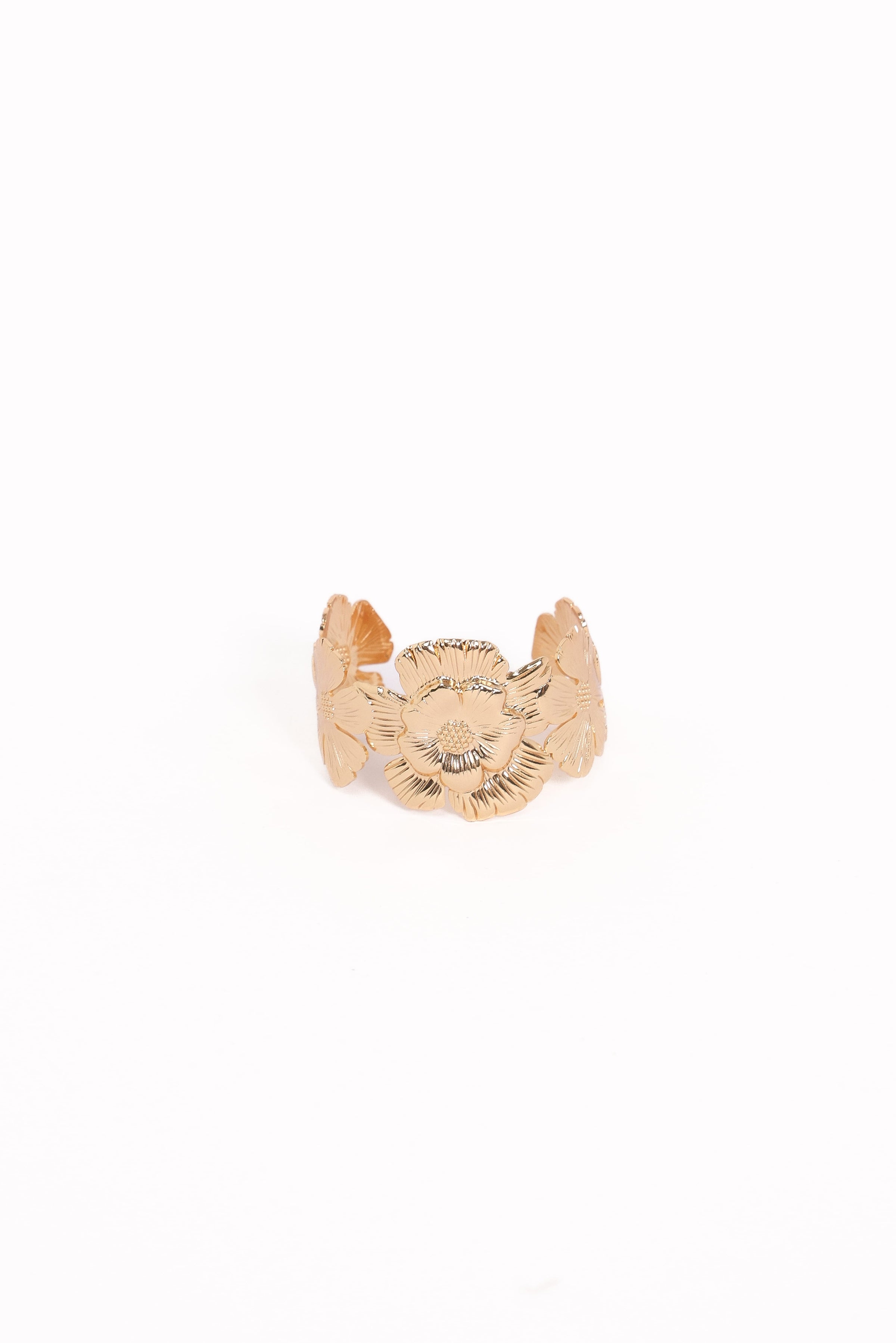 ACCESSORIES Bloom Cuff Bracelet - Gold