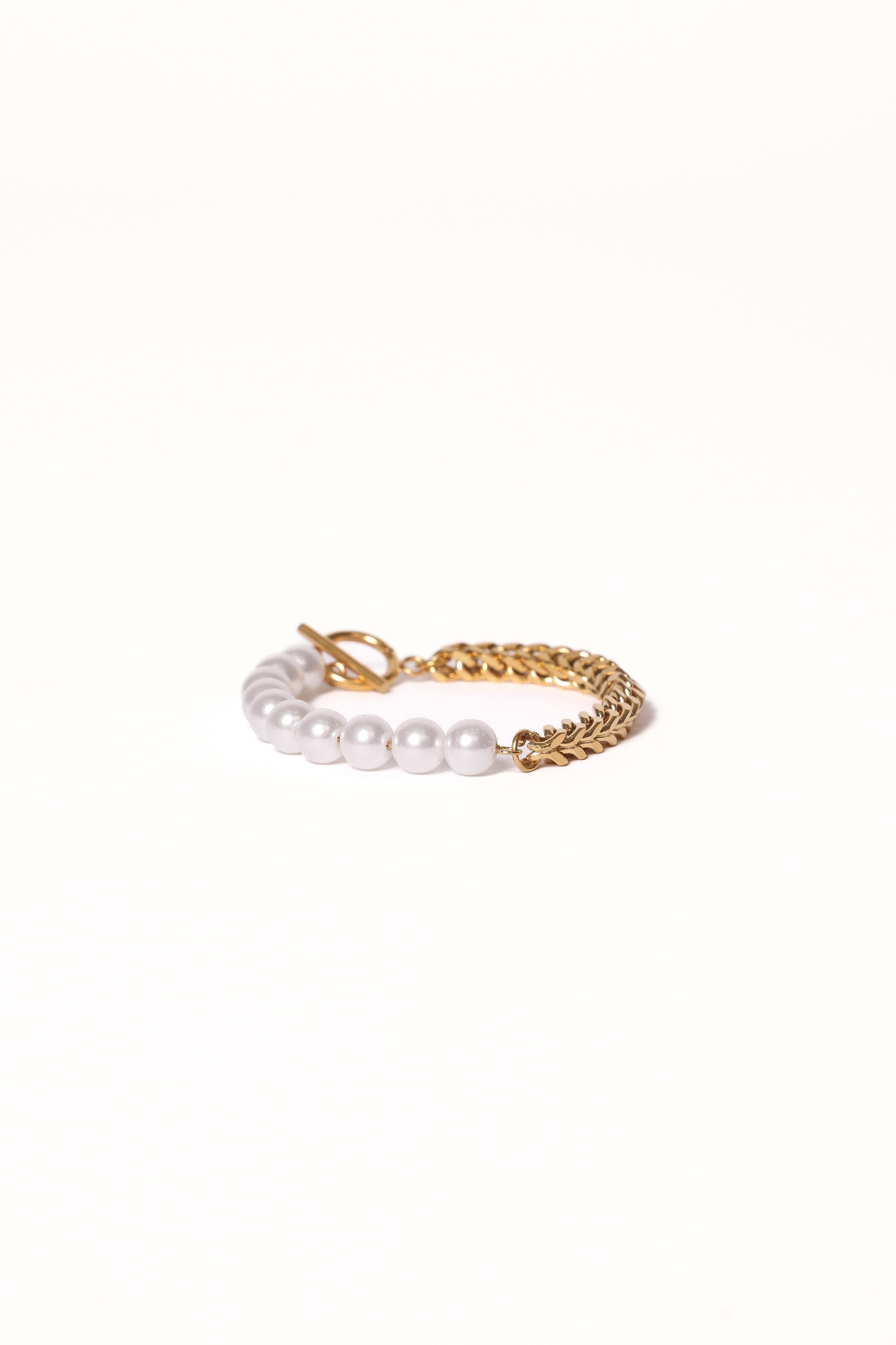 ACCESSORIES Cascais Bracelet - Gold/Pearl