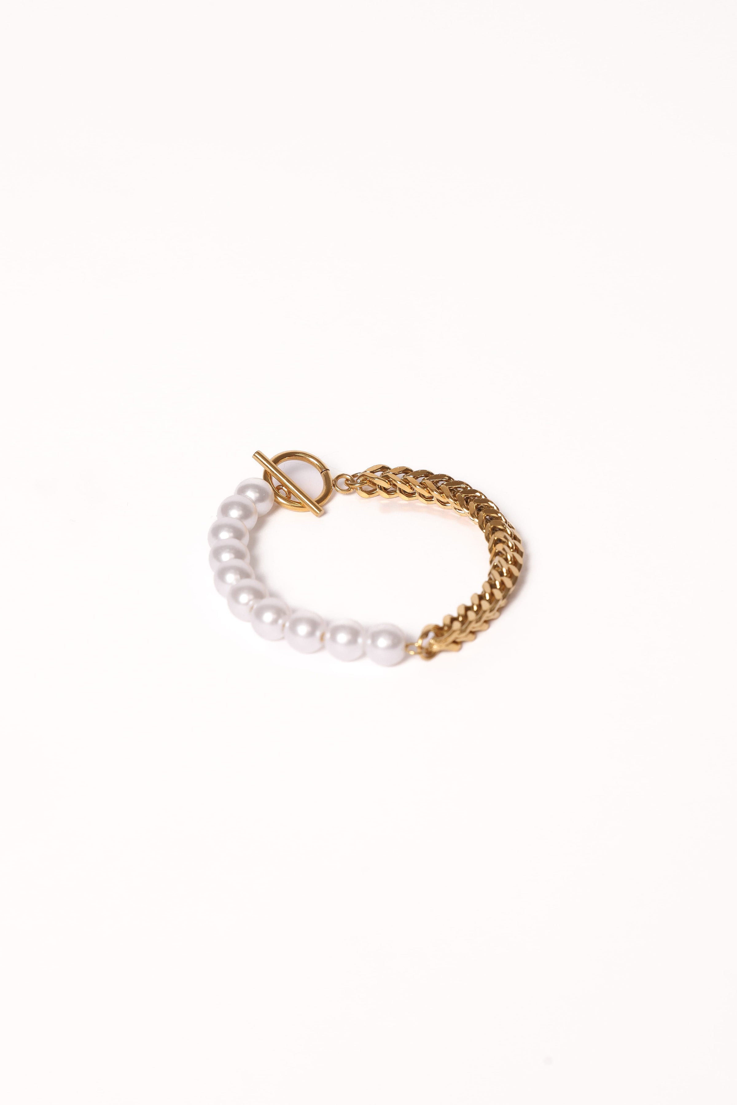 ACCESSORIES Cascais Bracelet - Gold/Pearl