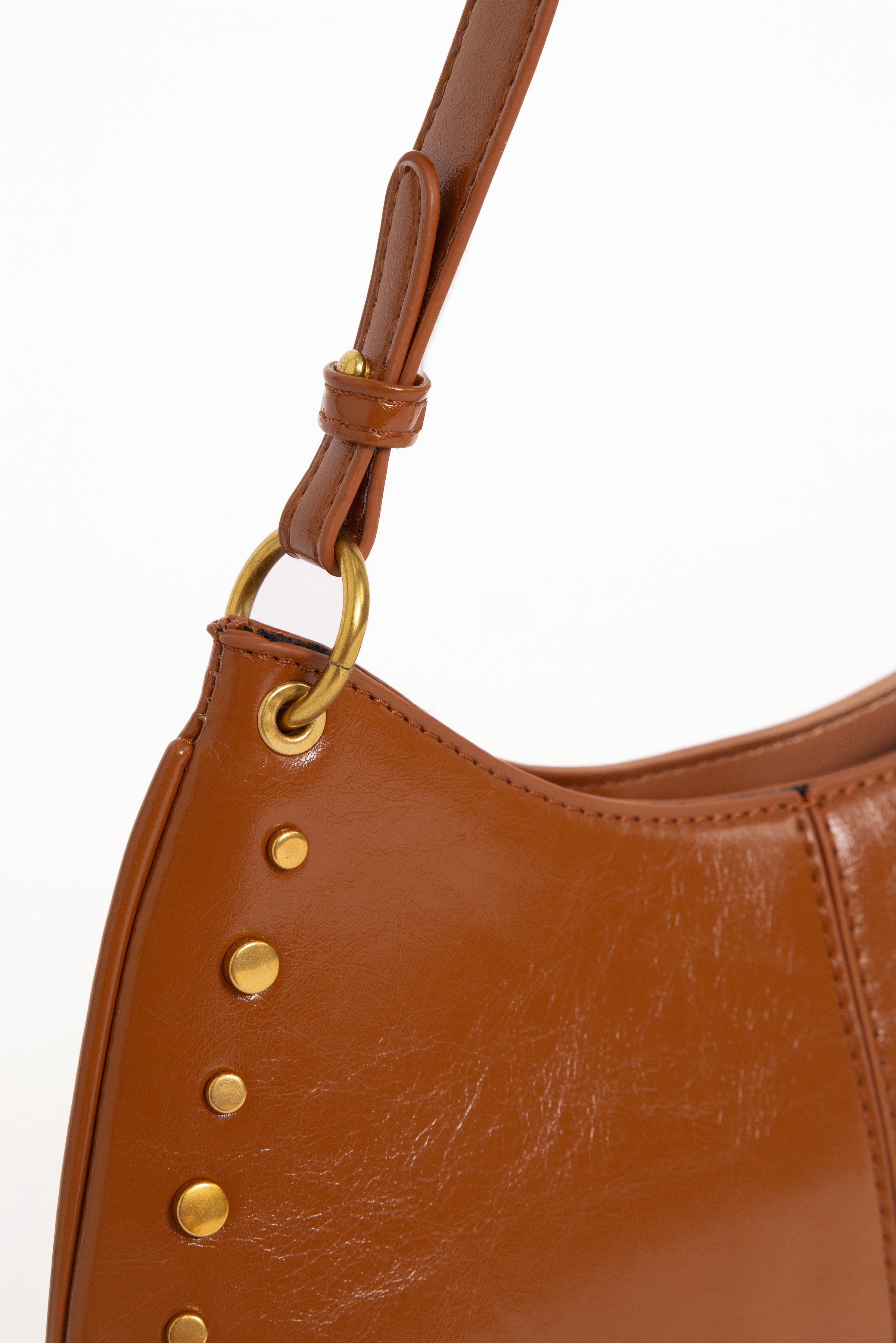 ACCESSORIES Celia Studded Bag - Tan