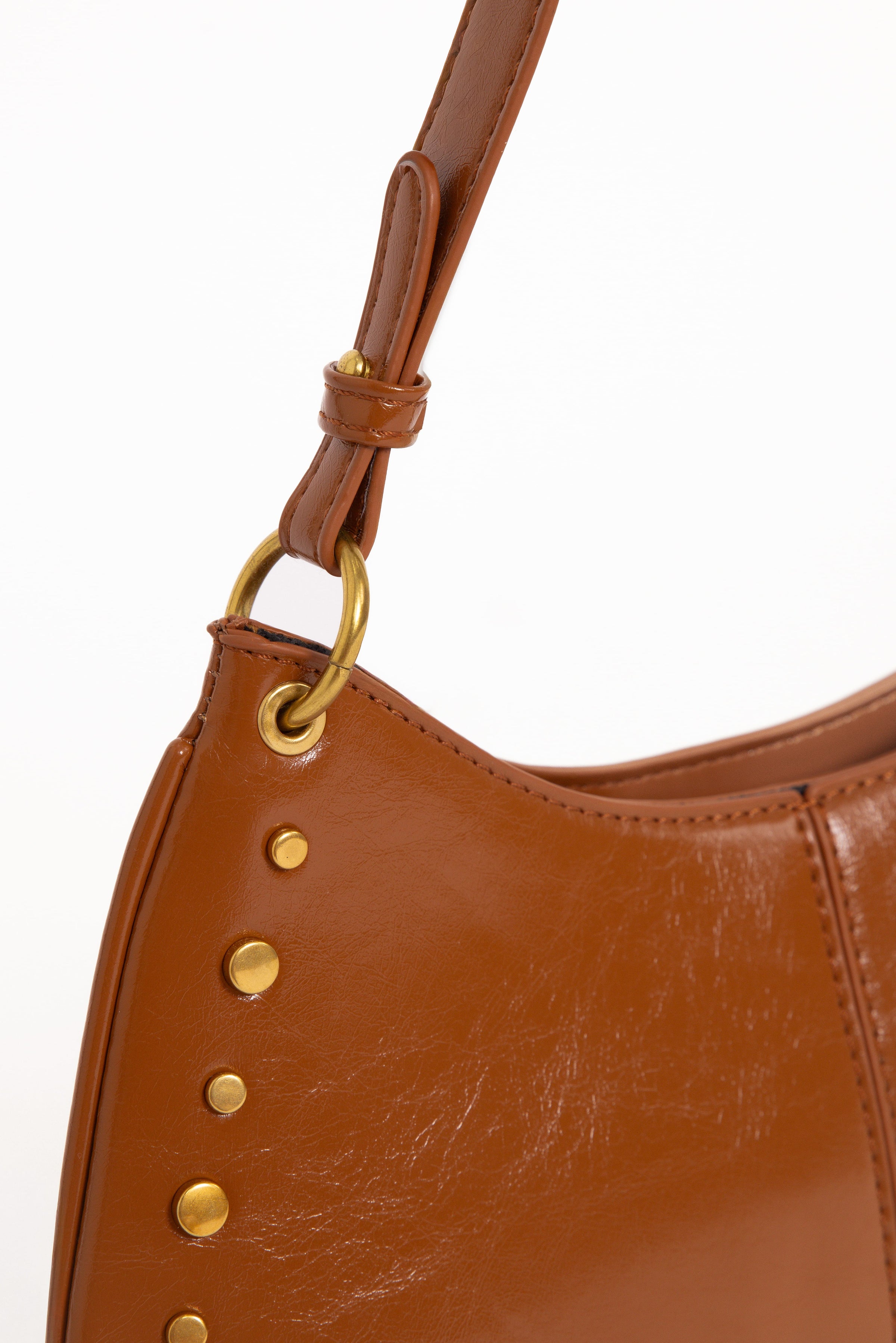 ACCESSORIES Celia Studded Bag - Tan
