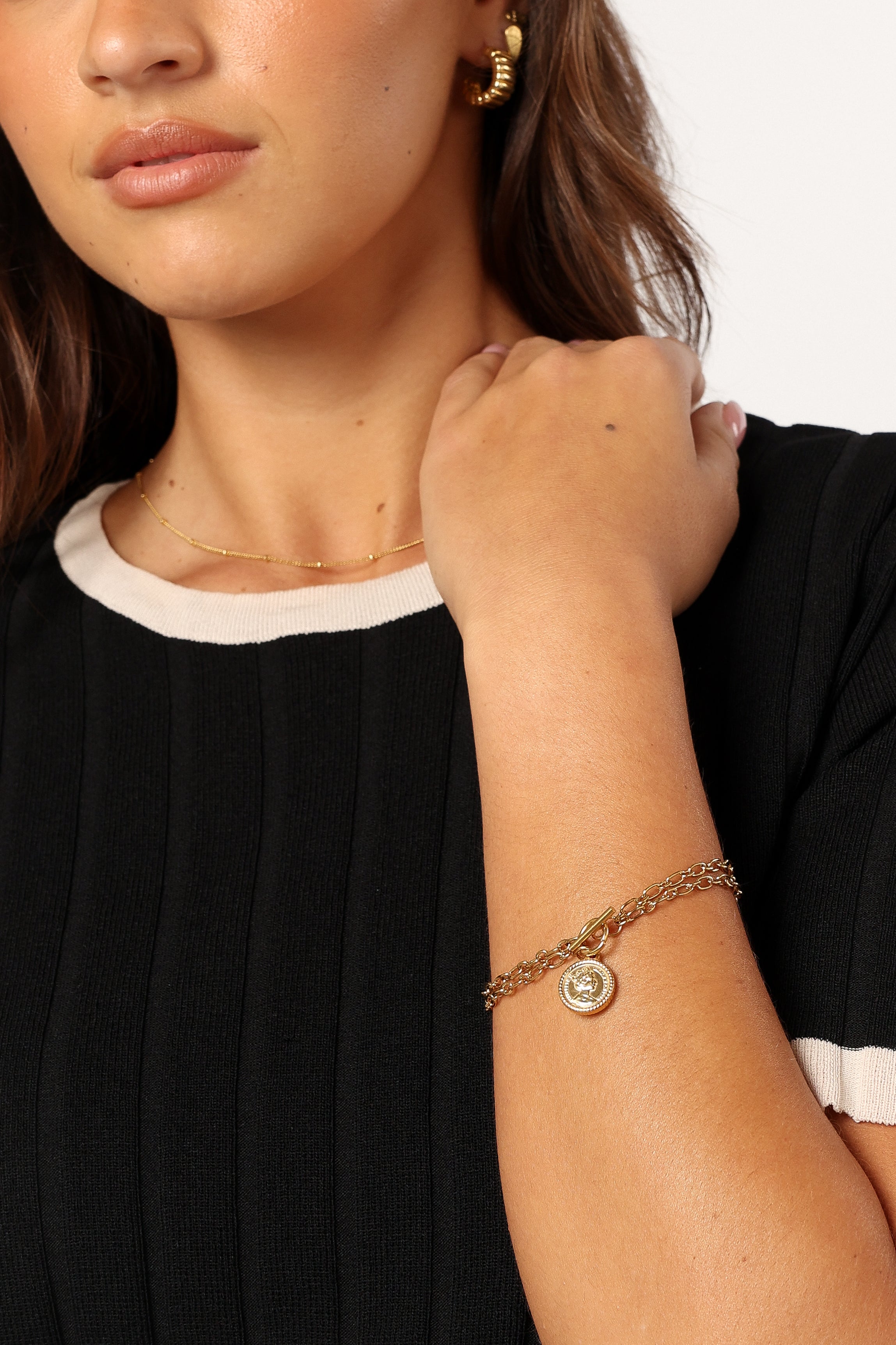 ACCESSORIES @Claire Bracelet - Gold