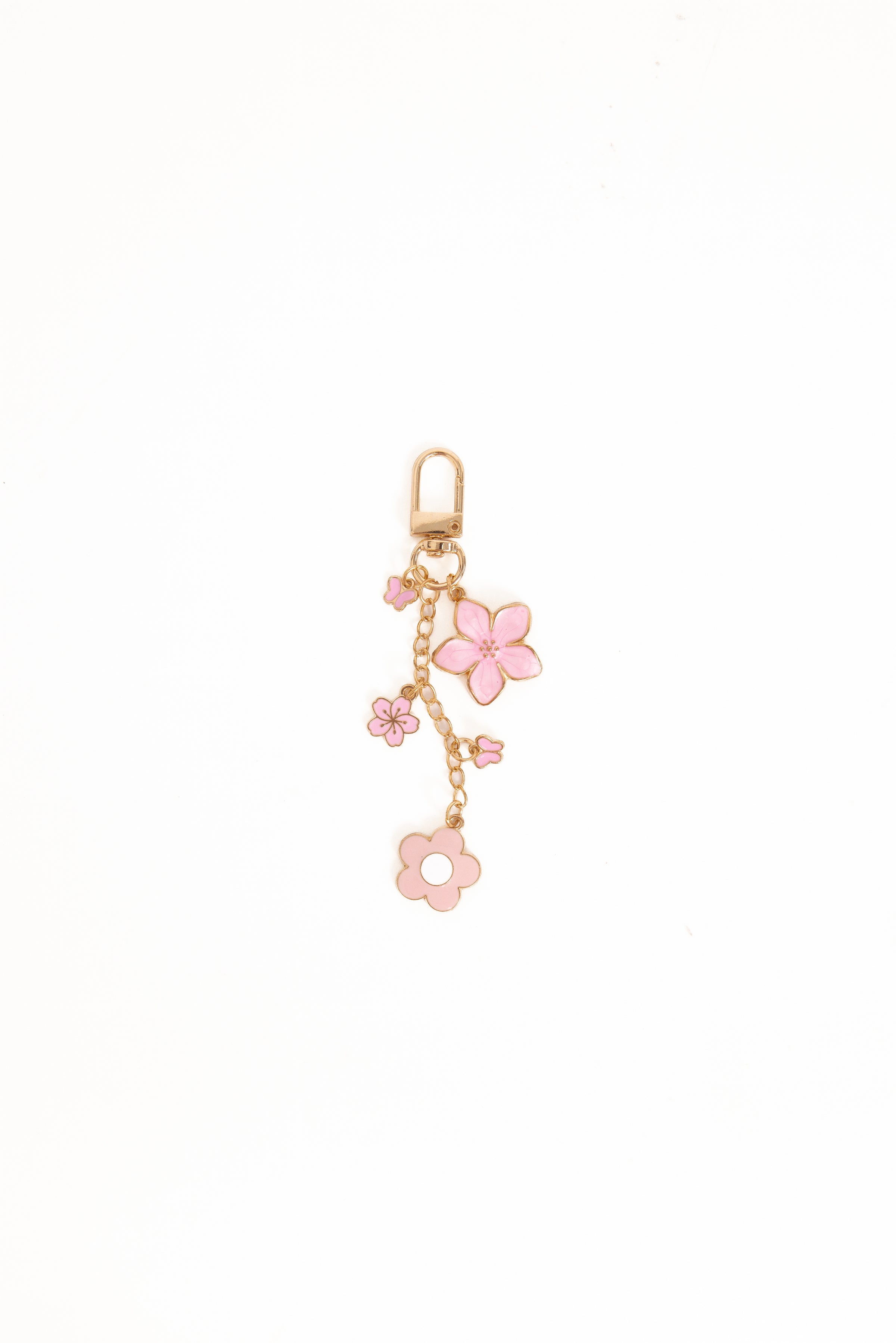 ACCESSORIES Claudia Flower Key Chain - Pink