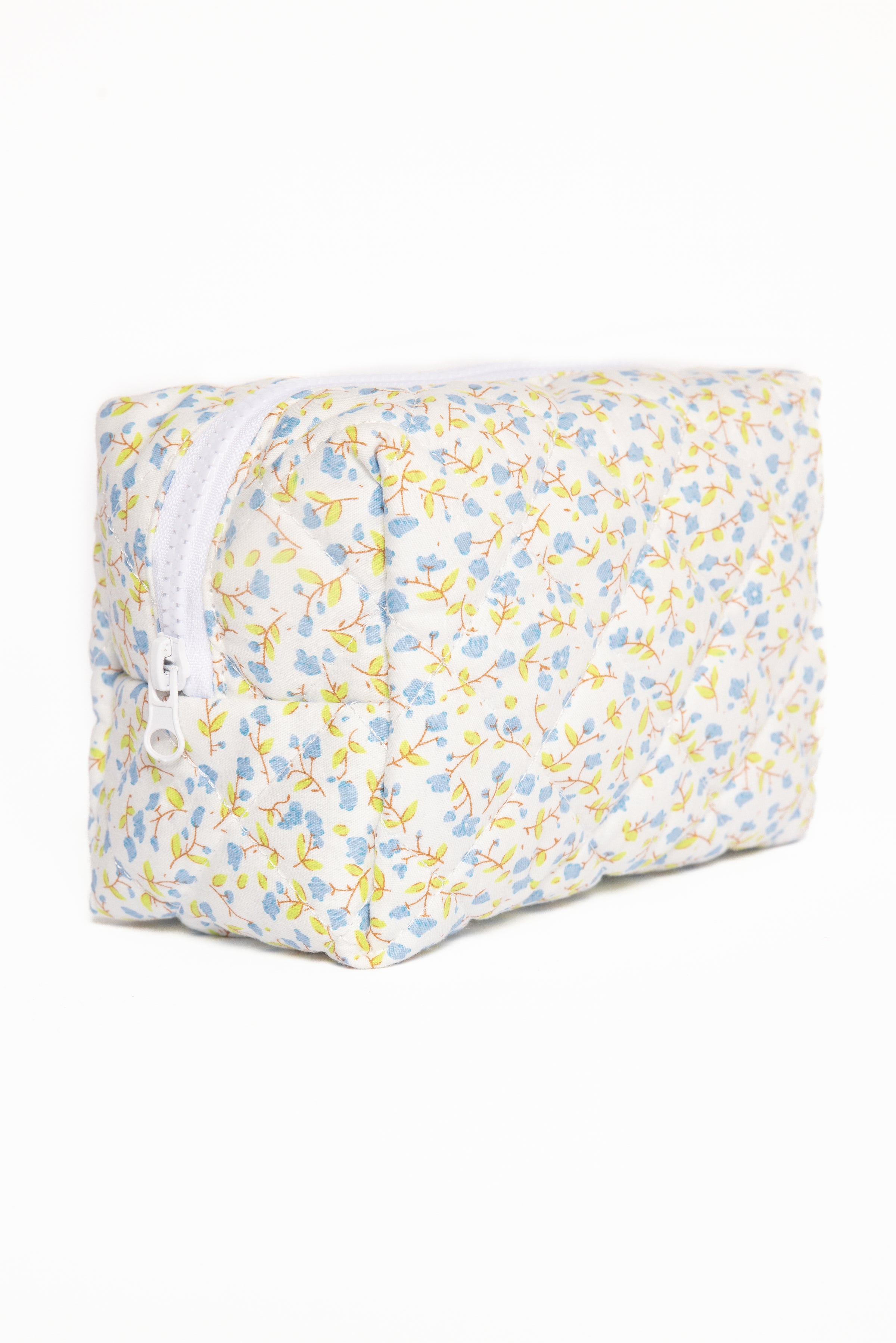 ACCESSORIES Clementine Cosmetic Bag - Blue Floral