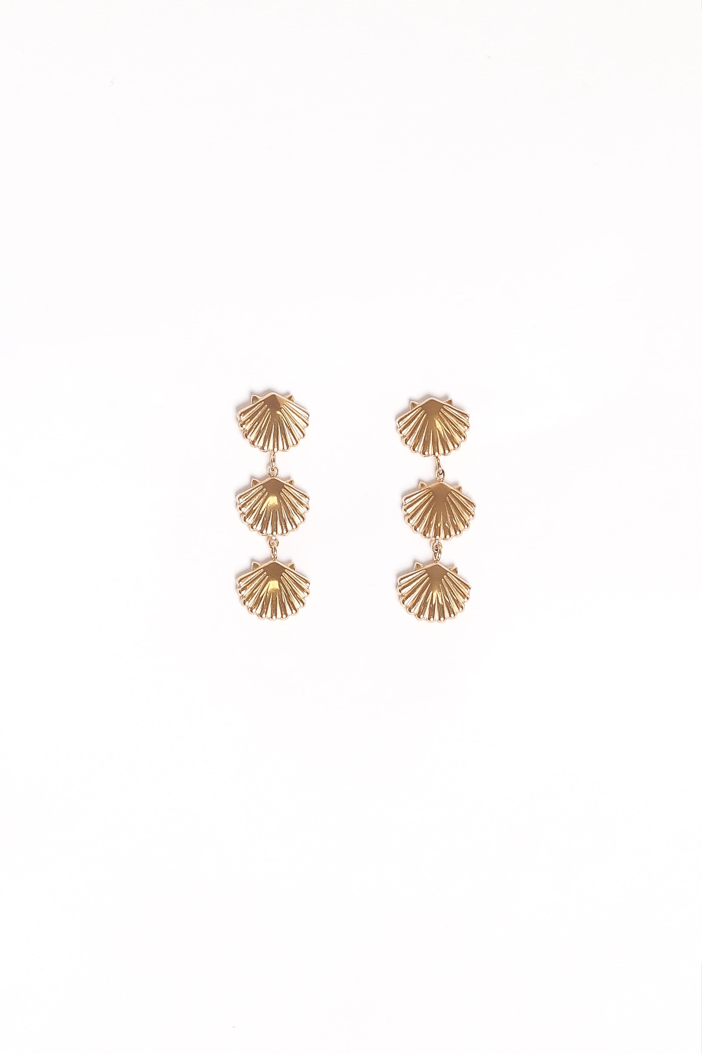 ACCESSORIES Coral Earrings - Gold