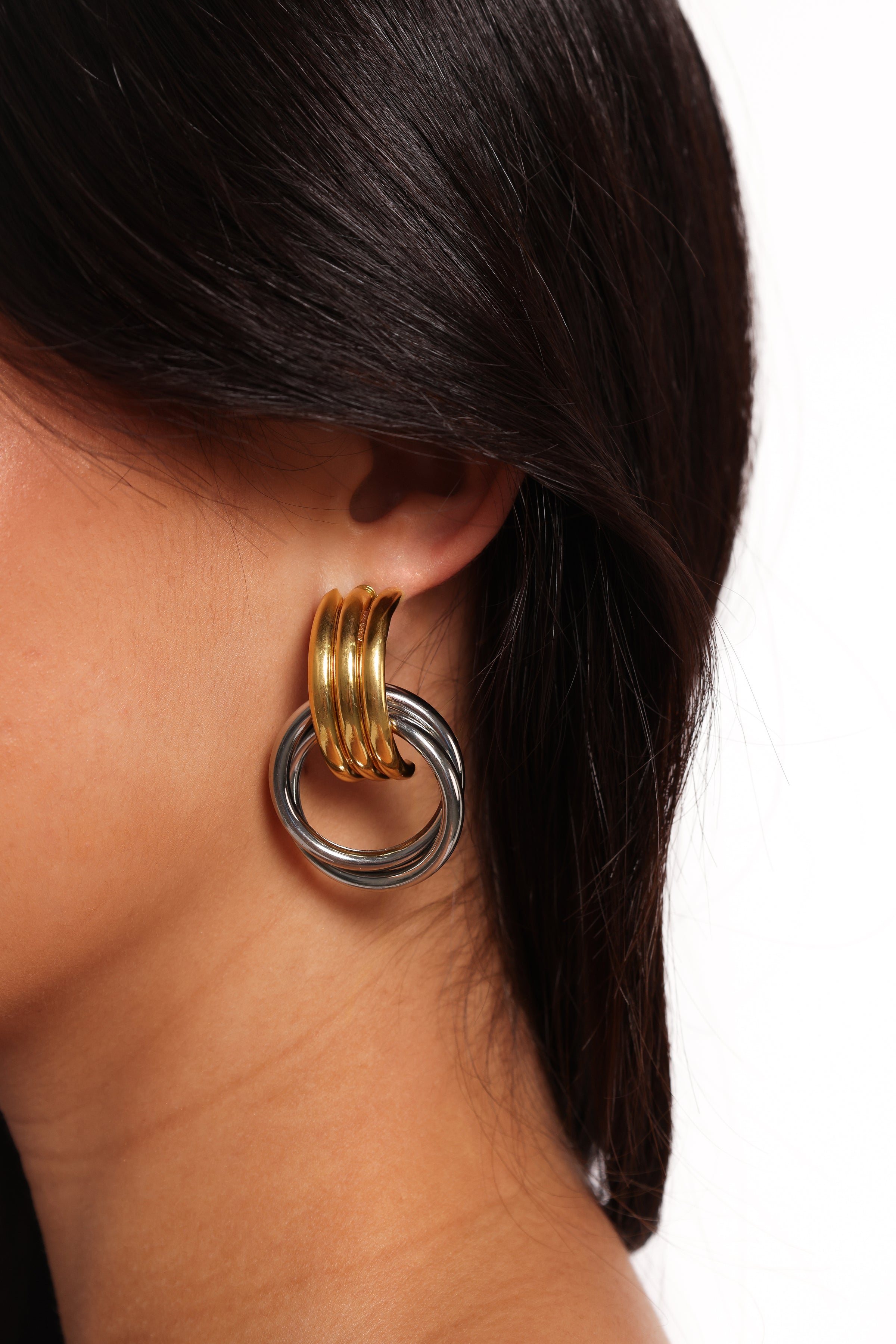 ACCESSORIES Cyra Earrings - Gold/Silver