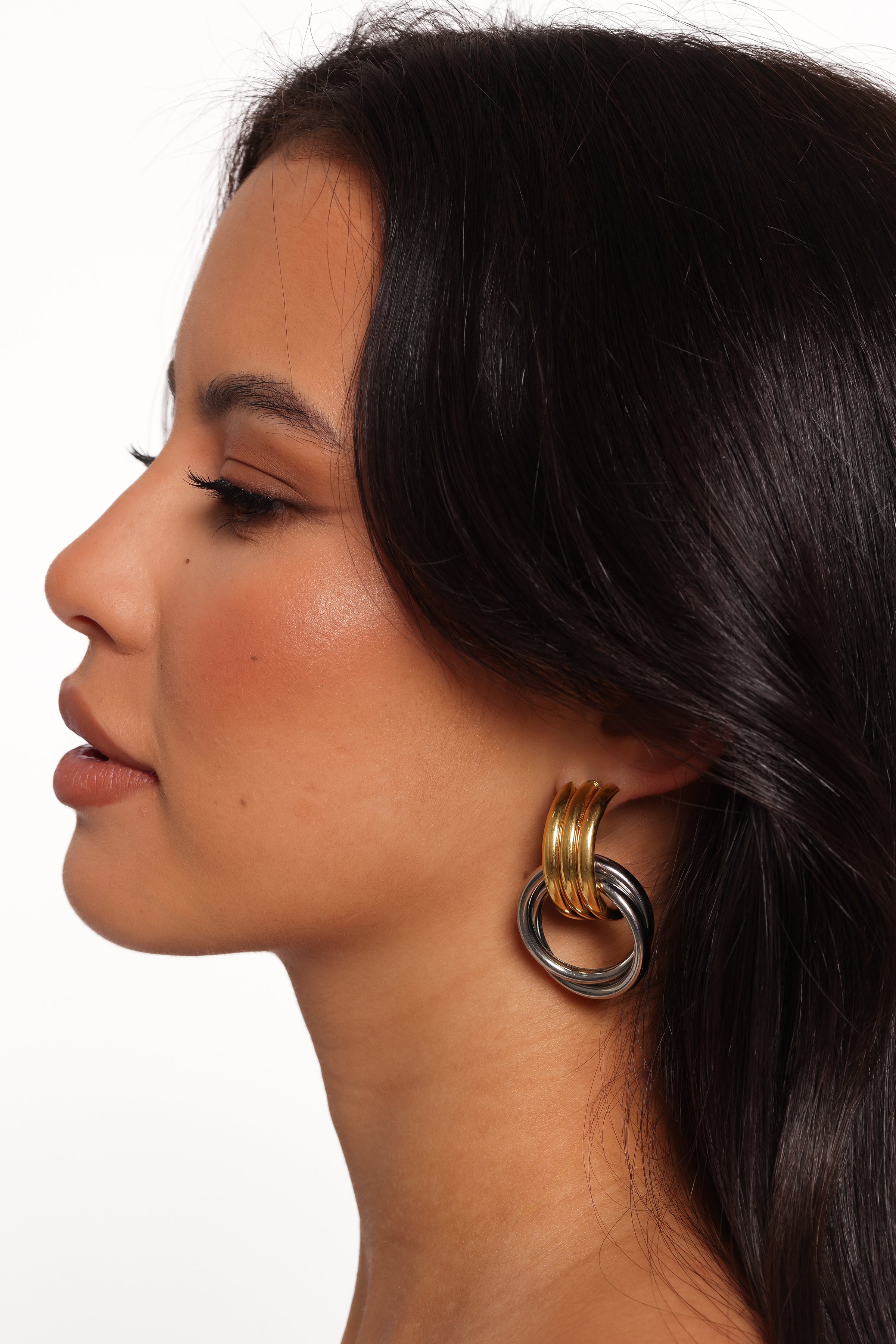 ACCESSORIES Cyra Earrings - Gold/Silver