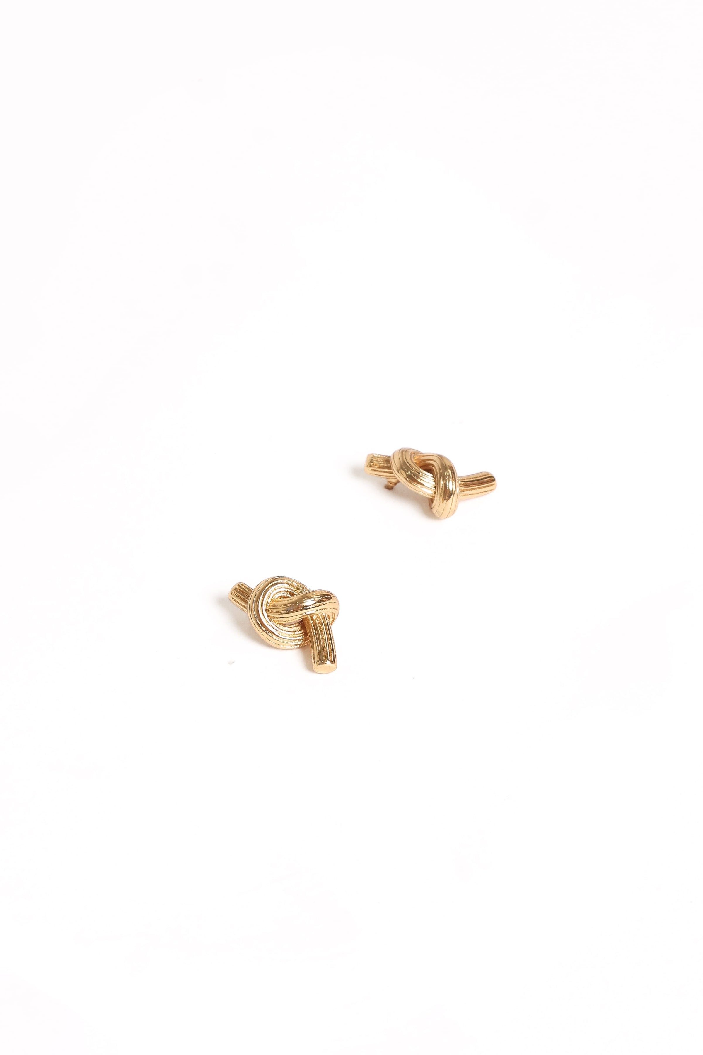 ACCESSORIES Dakota Knot Earrings - Gold