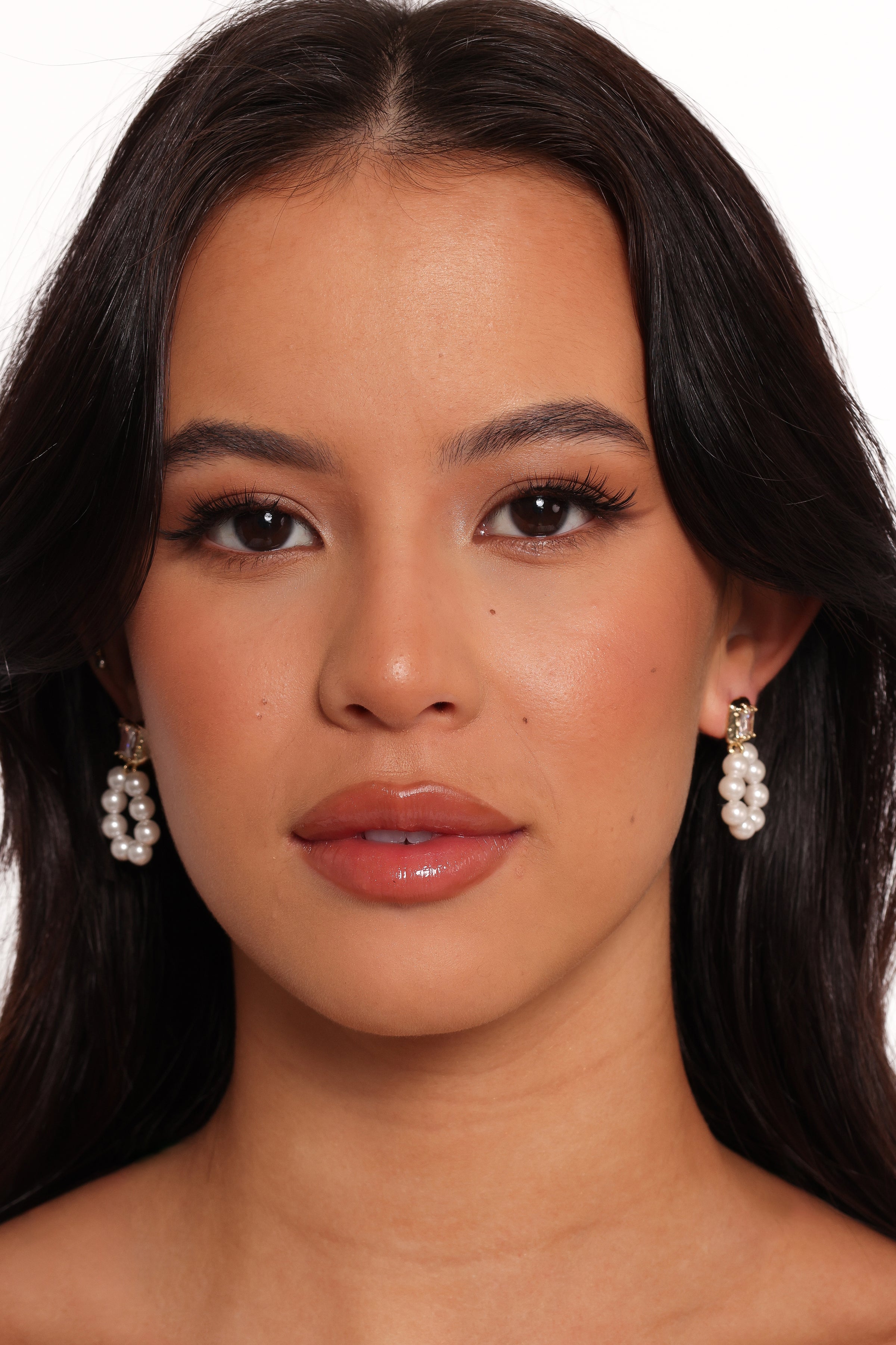 ACCESSORIES Dara Drop Earrings - Gold/Pearl