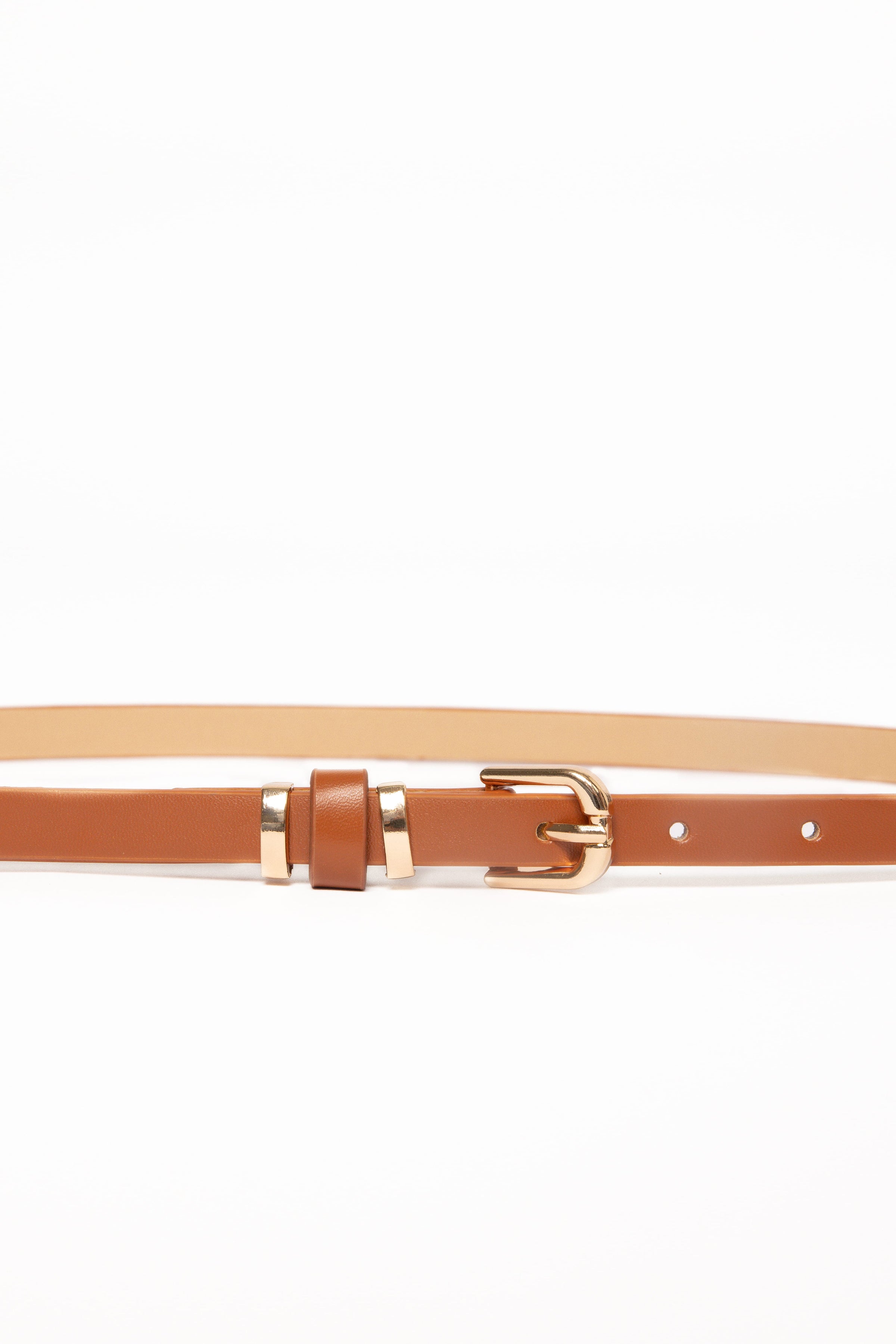 ACCESSORIES Delfina Belt - Tan