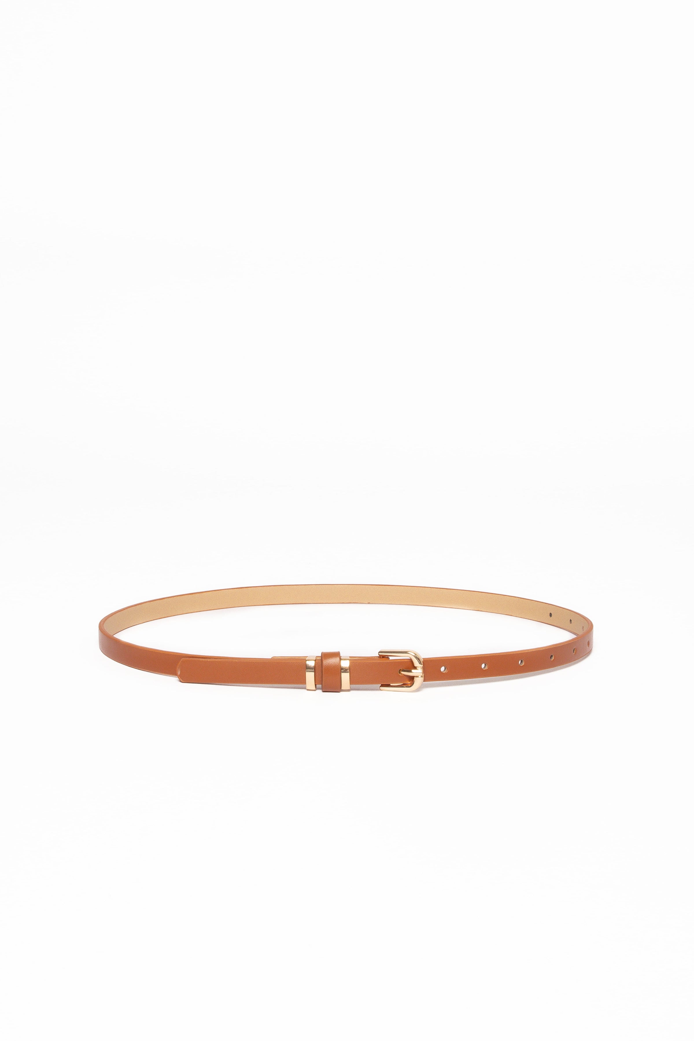 ACCESSORIES Delfina Belt - Tan