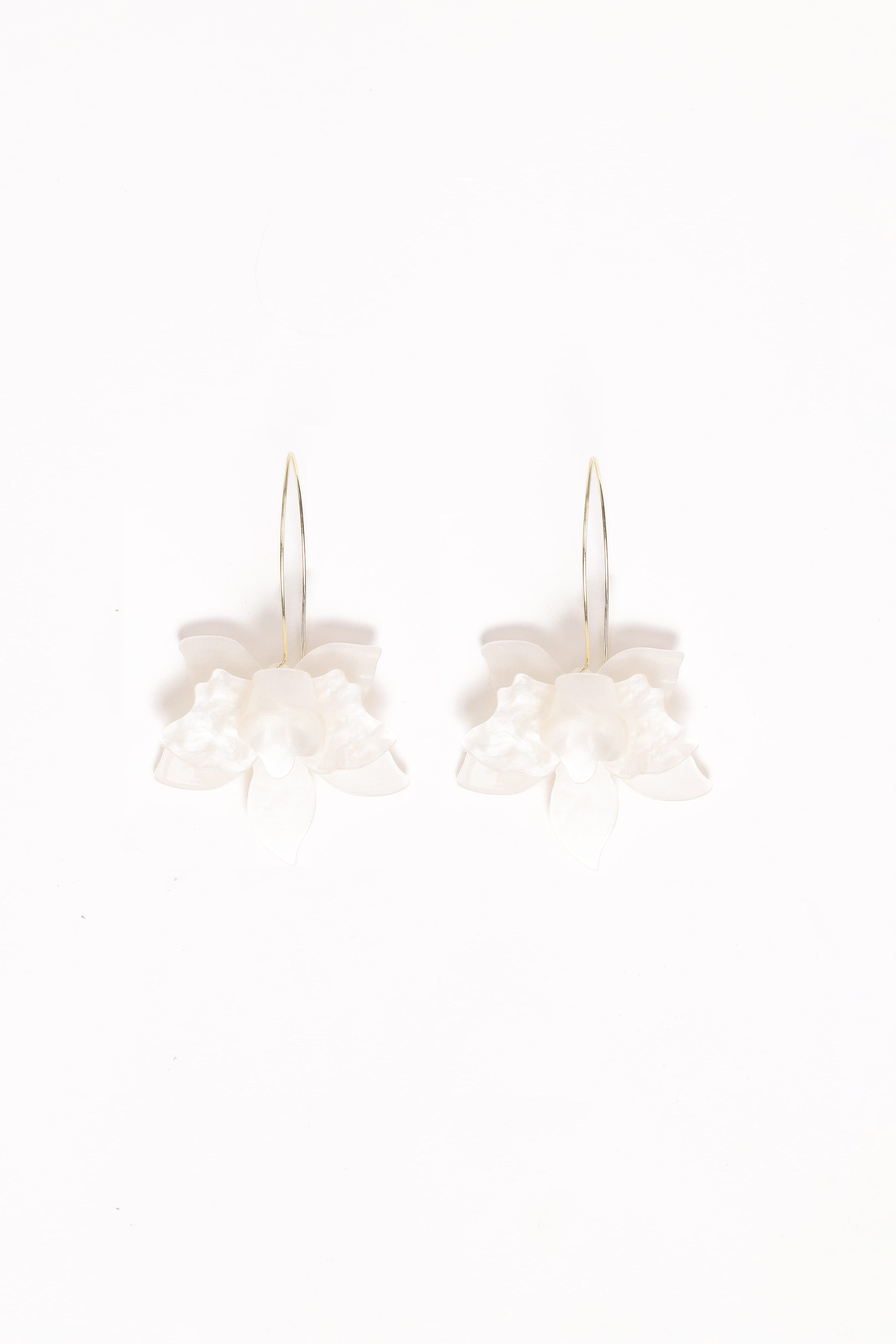 ACCESSORIES Edel Earrings - White