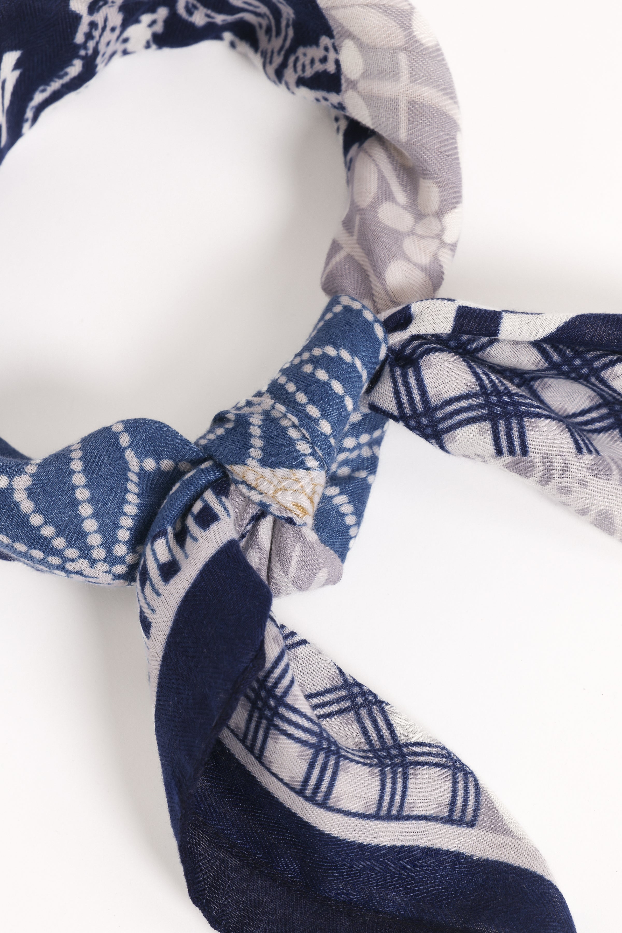 ACCESSORIES Eilish Scarf - Blue Multi