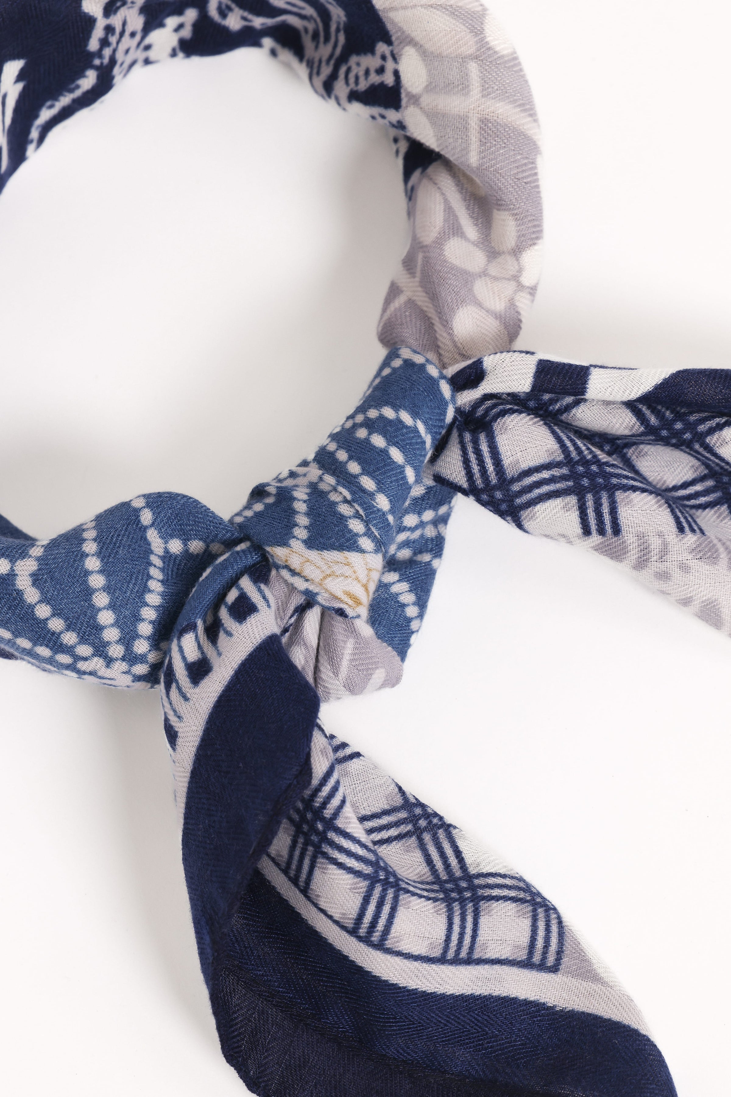 ACCESSORIES Eilish Scarf - Blue Multi