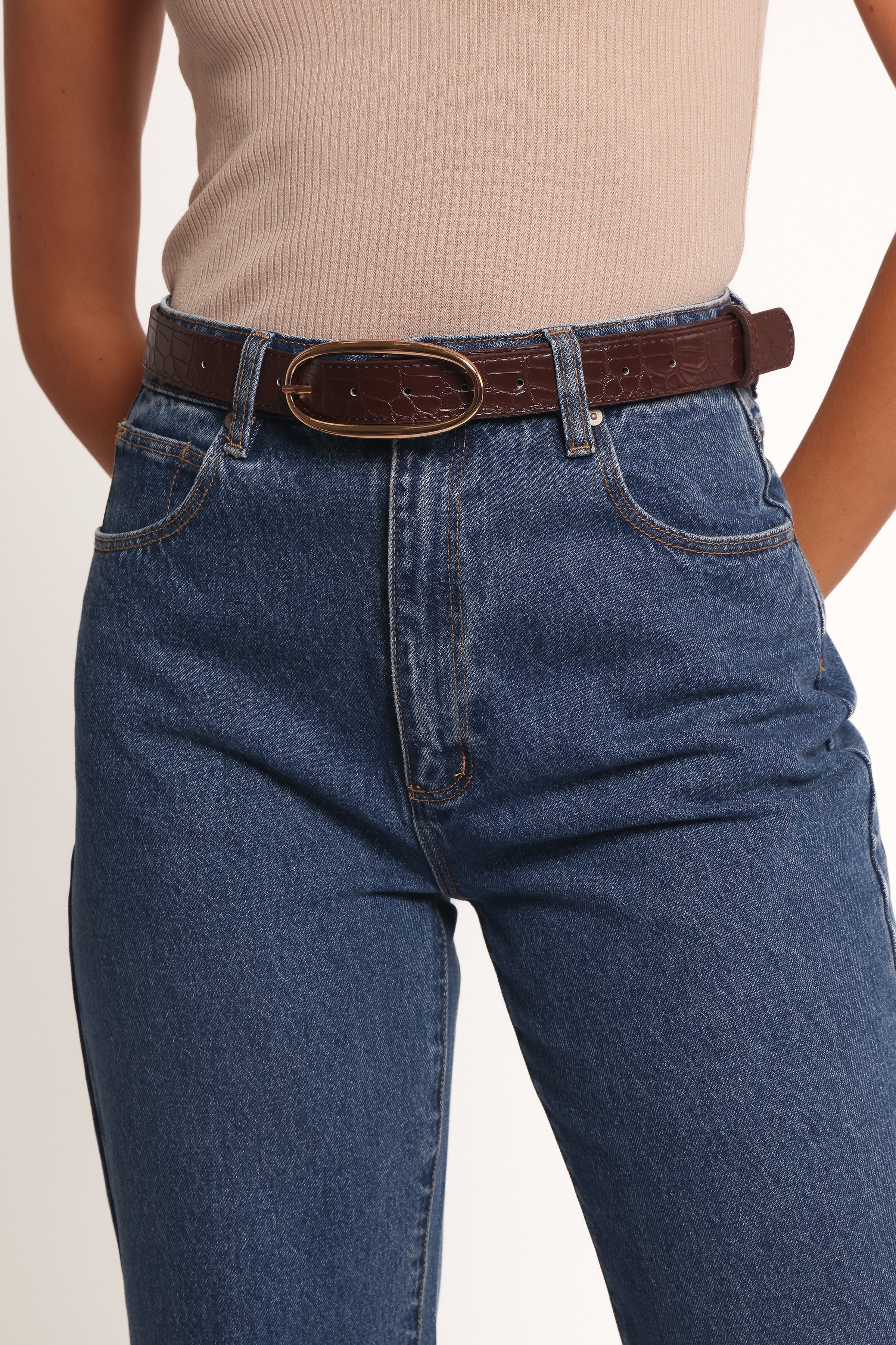 ACCESSORIES Elodie Belt - Brown