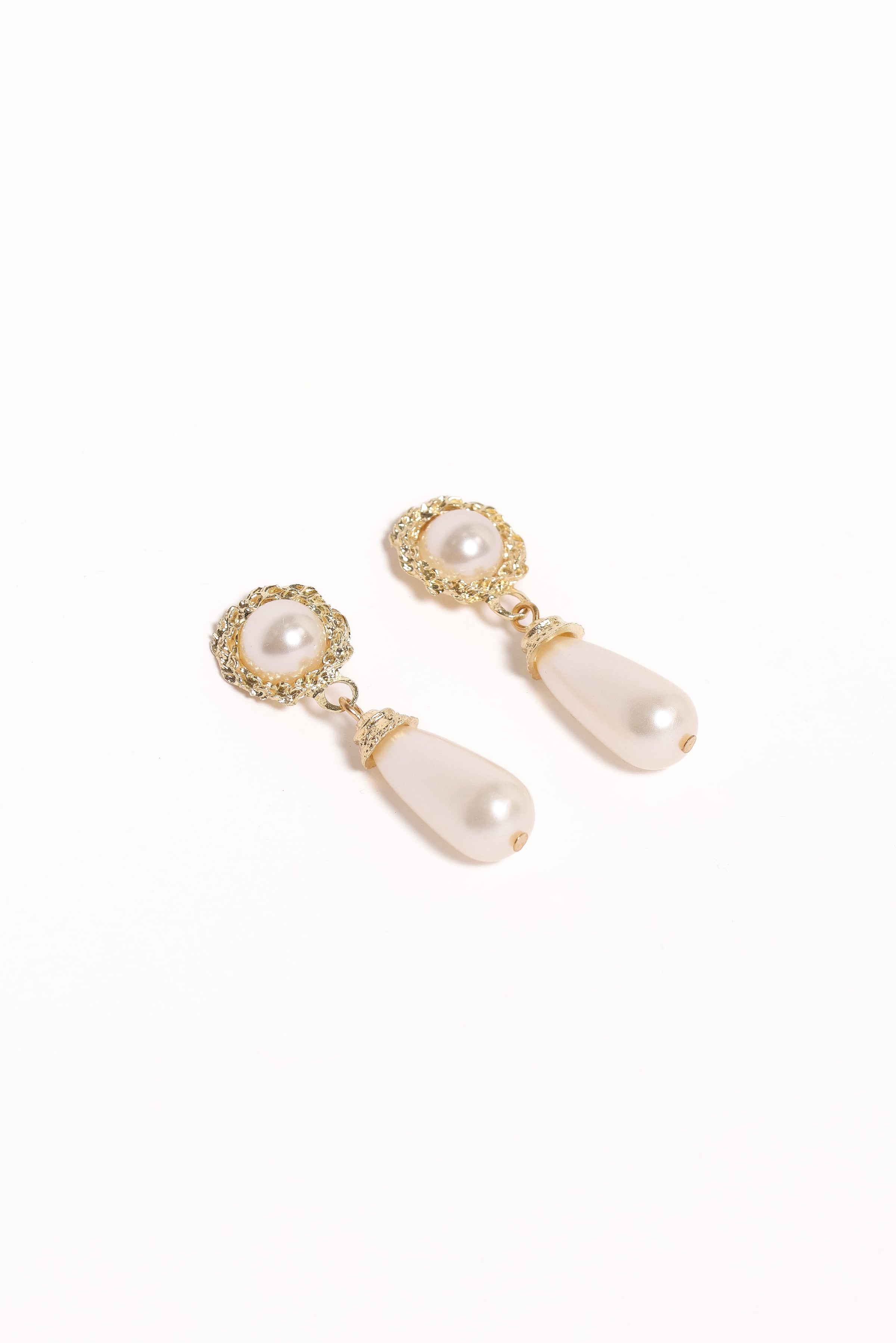 ACCESSORIES Estelle Earrings - Gold/Pearl