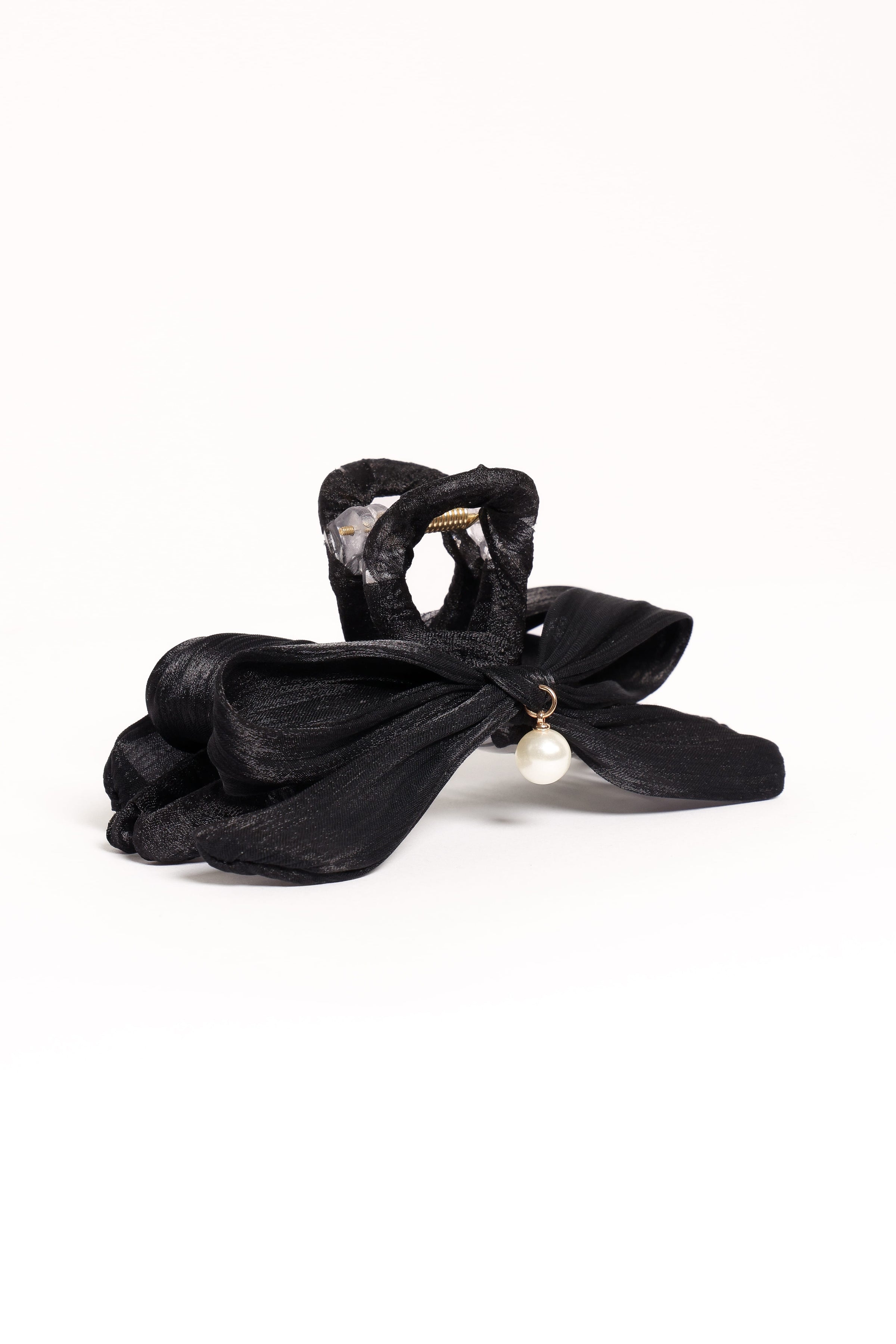 ACCESSORIES Ezra Bow Hair Clip - Black