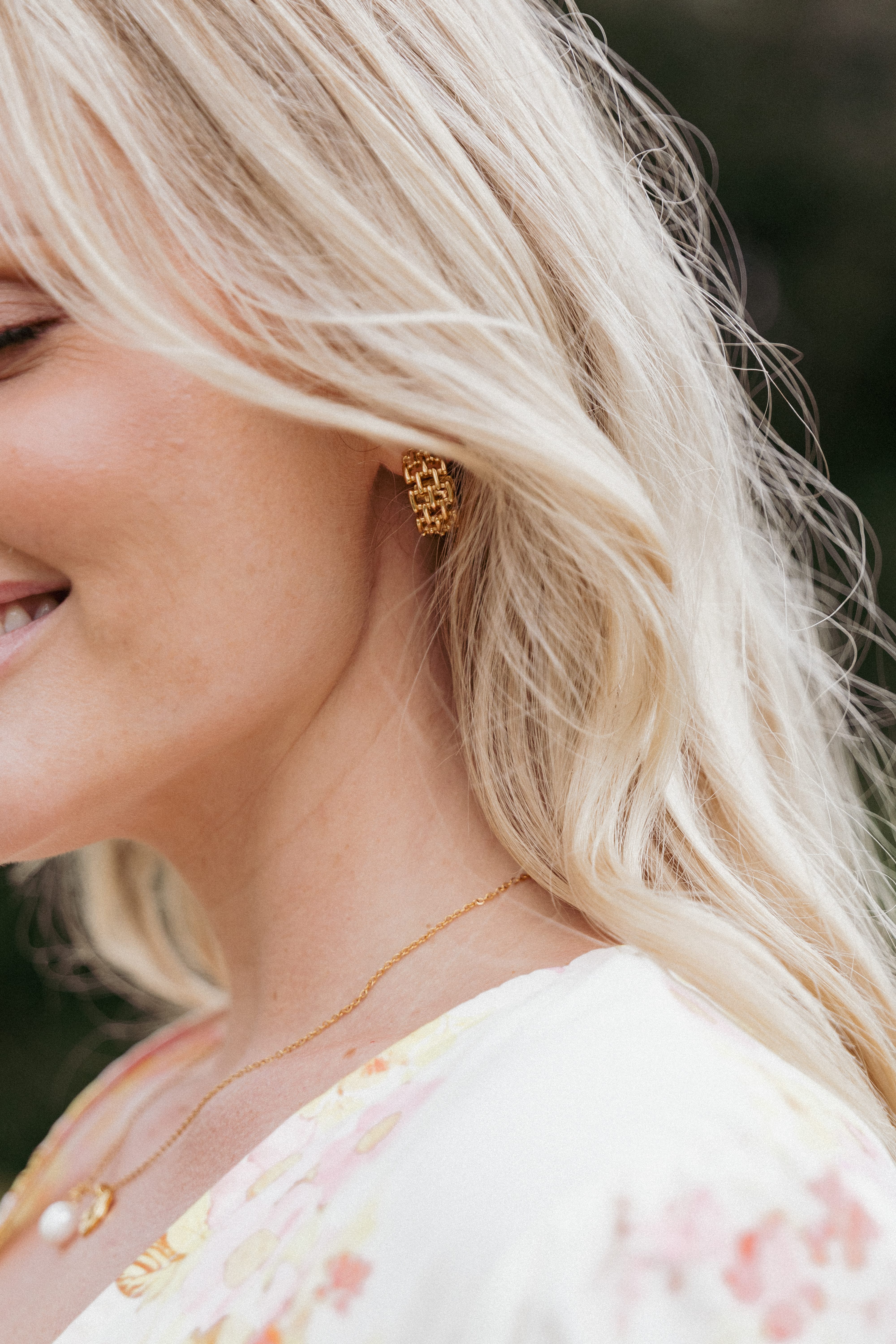ACCESSORIES Fleur Earrings - Gold