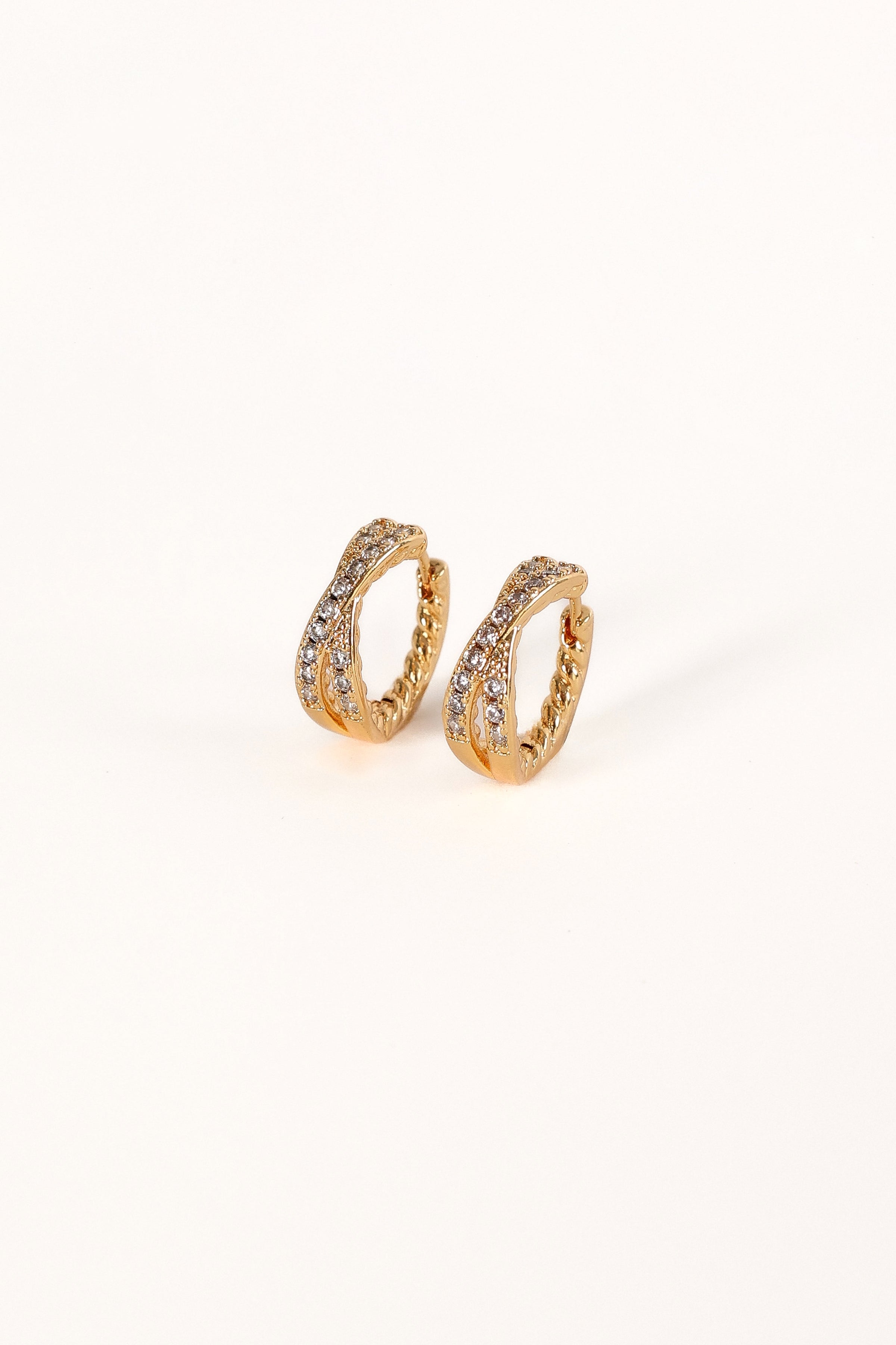 ACCESSORIES Frankie Hoop Earrings - Gold