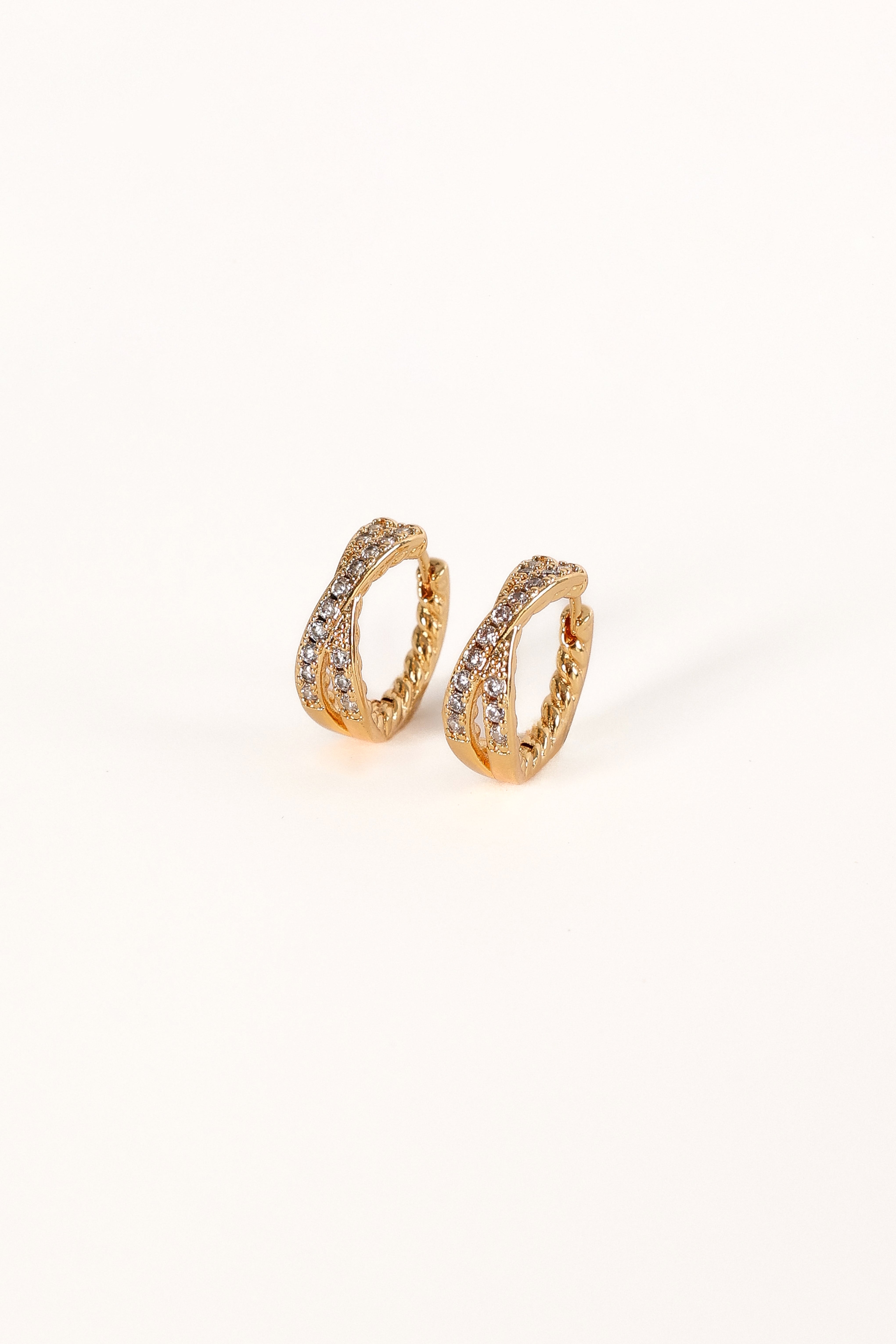 ACCESSORIES Frankie Hoop Earrings - Gold