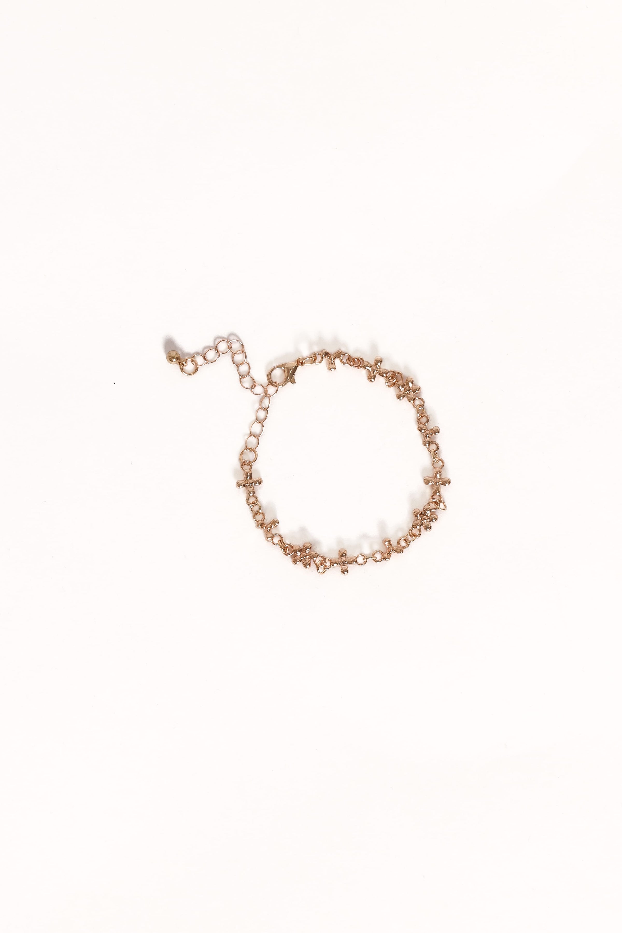 ACCESSORIES Hannah Flower Bracelet - Gold